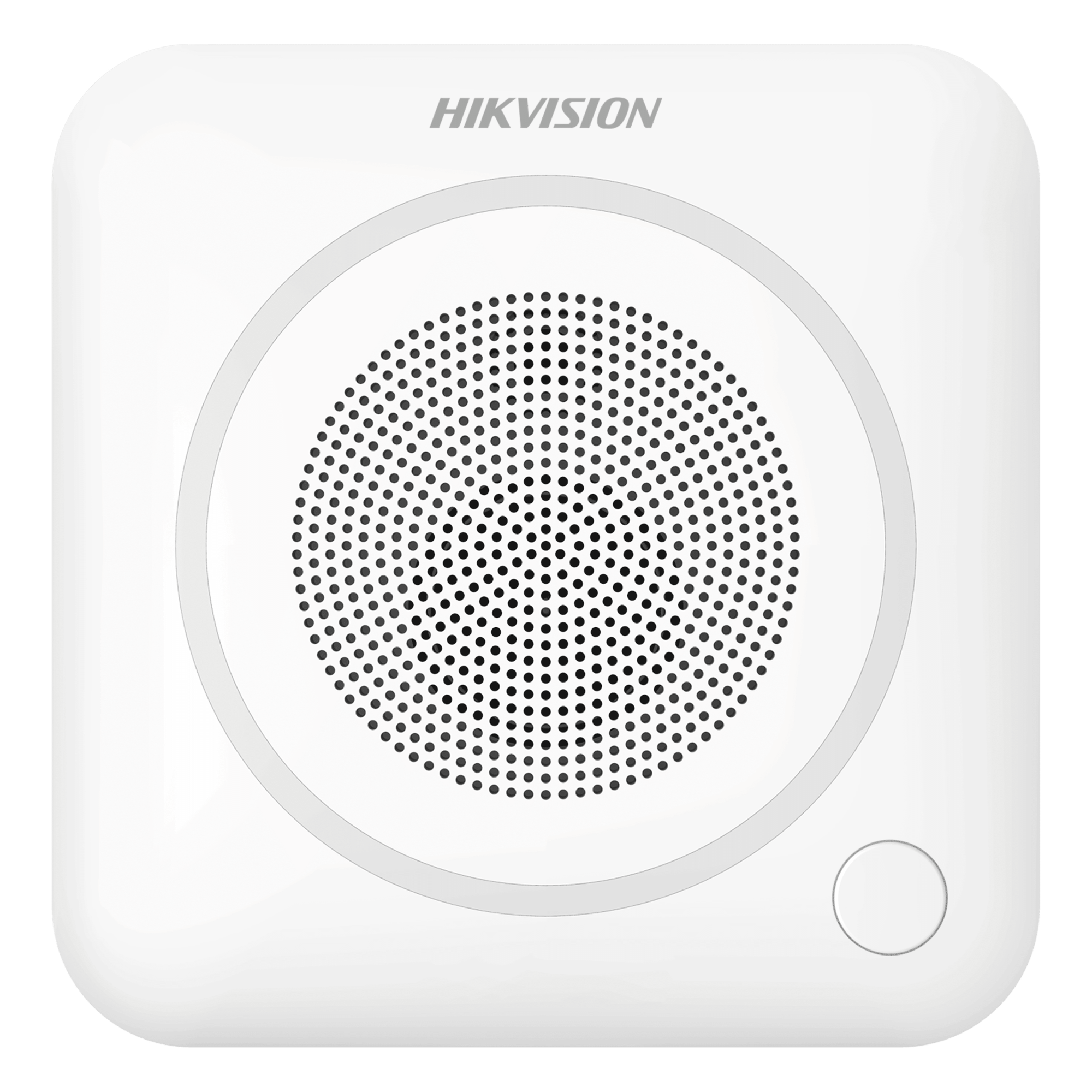 Sirena Inalámbrica Interior / 105 dB / Audio Intercom 85 dB / LED de Alerta / 433 MHz / Alcance 800 m (2624.7 ft) / Cifrado AES-128 — HIKVISION · SKU DS-PS403I-WB