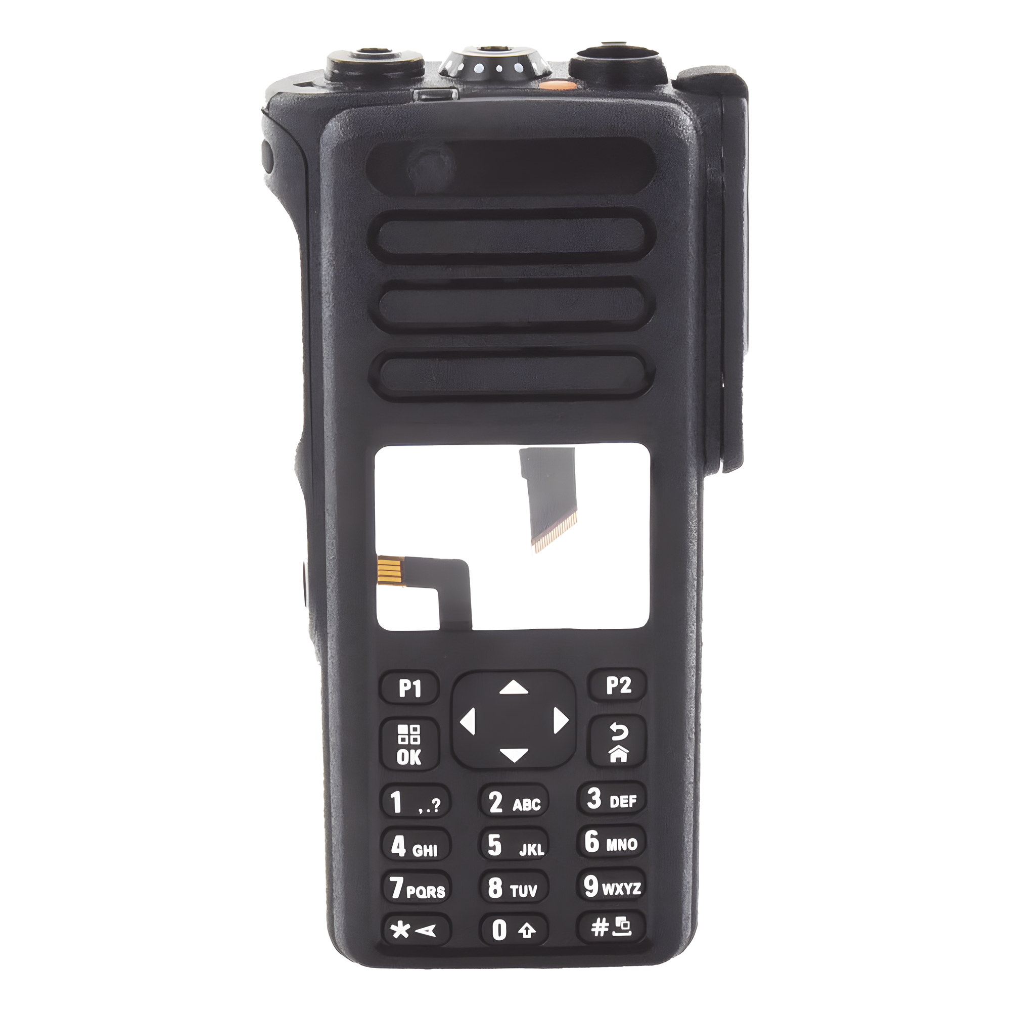 Carcasa de Repuesto / Radio Motorola MOTOTRBO DGP8550 / Plástico de Alta Resistencia / 12.5 x 5.5 x 3 cm — TXPRO · SKU TXCDGP8550