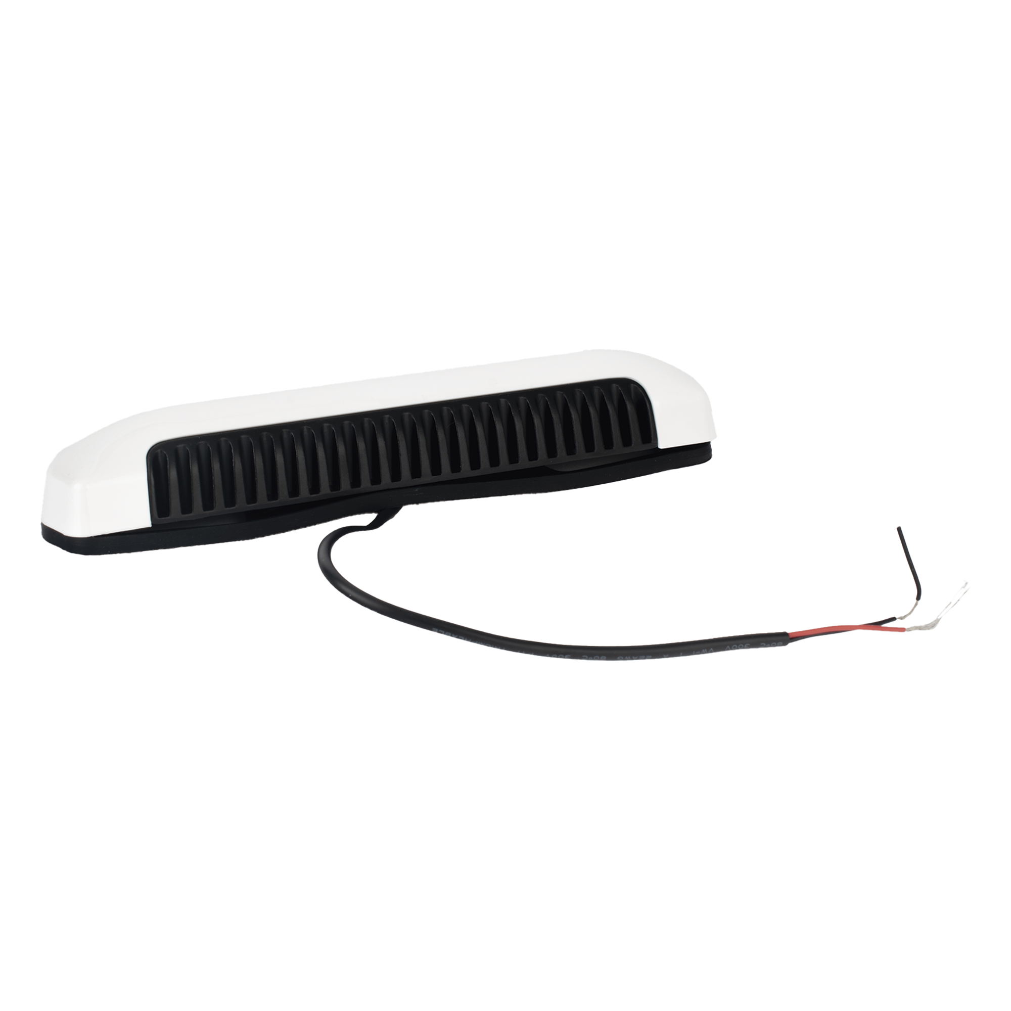 Luz de Escena LED / 6 LED / 75 lm / IP67 / 12-24 VCC / 0.1 A / 203 x 41 x 29 mm / 8 x 1.6 x 1.1 in / -30°C a +50°C / Bisel Blanco