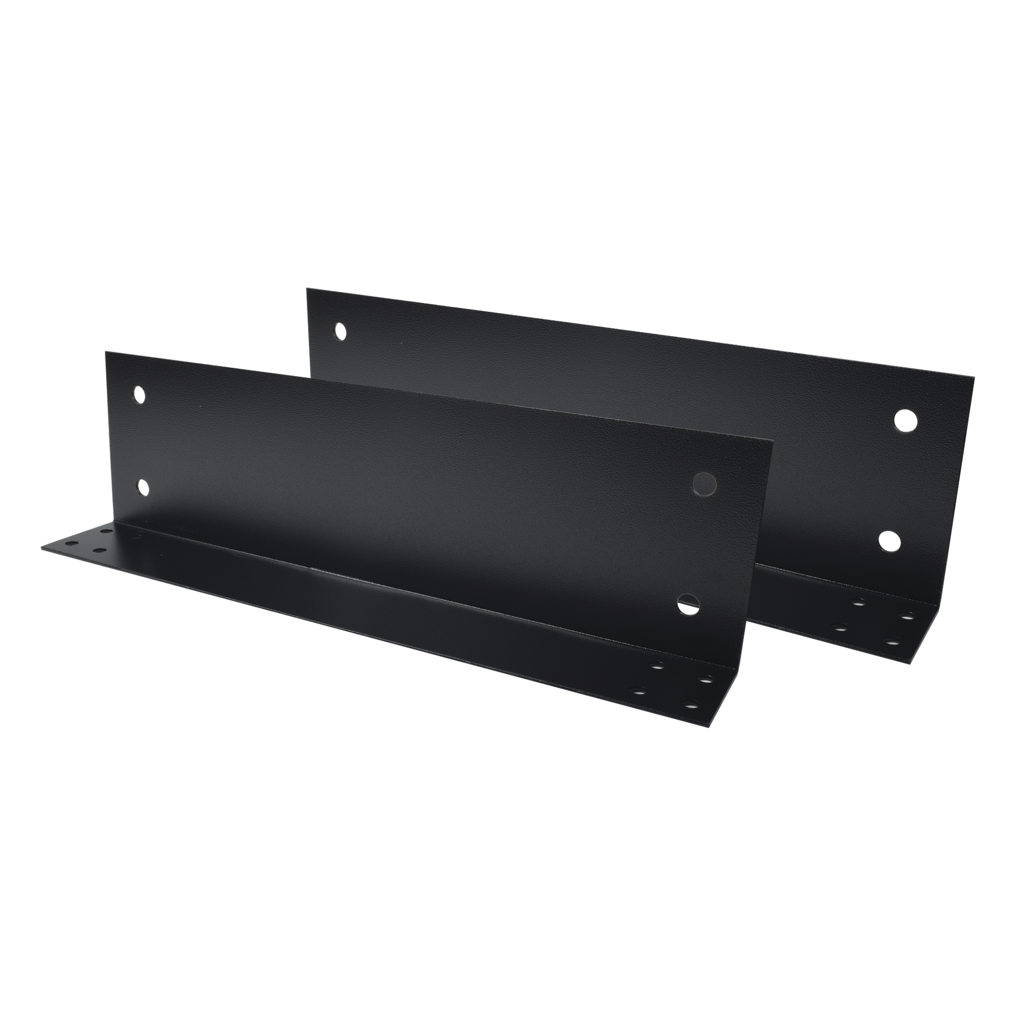 Rack de 2 Postes, Estándar 19", 45 Unidades, Fabricado en Acero, Base "L" para Anclar a Piso.