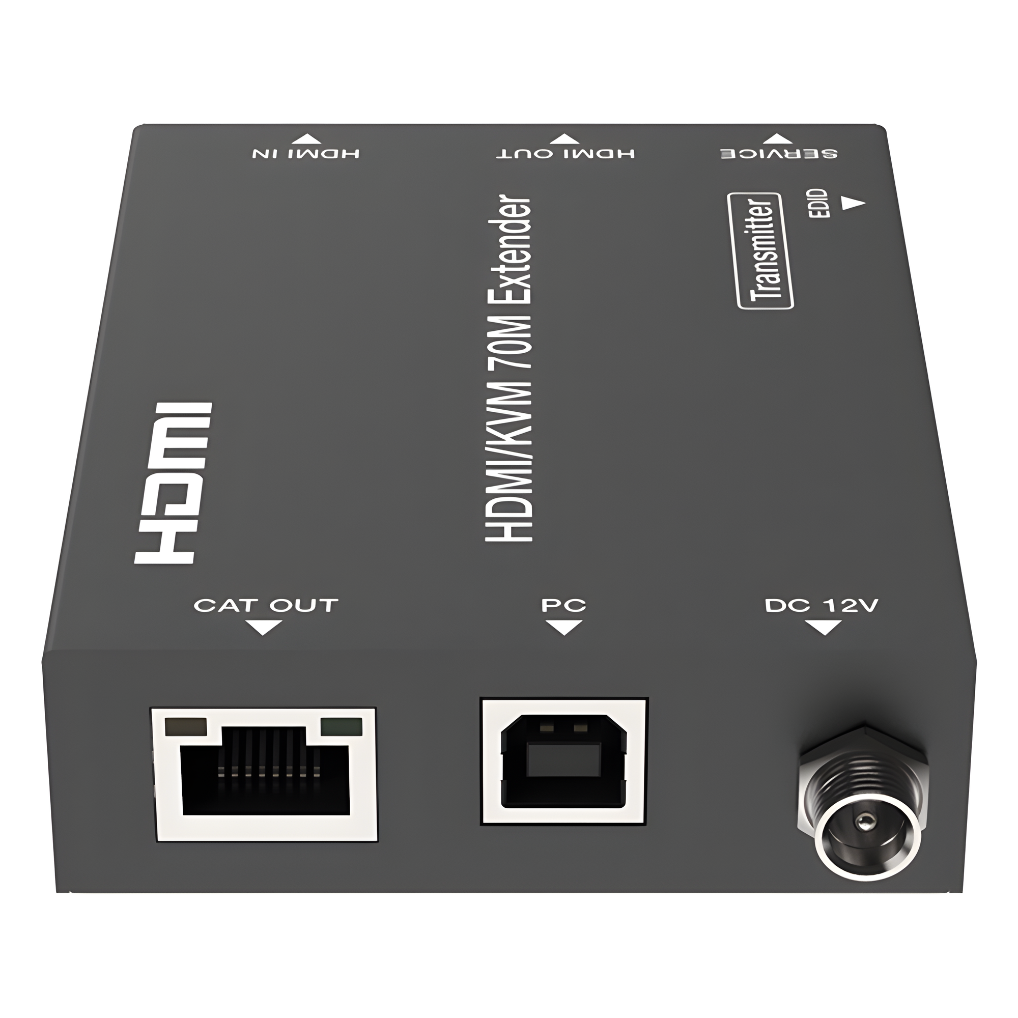 Extensor HDMI con KVM / 4K2K@60Hz / 4:4:4 / 18 Gbps / 70 m (229.7 ft) / HDR / PoC Bidireccional / USB 1.1 / Audio 3.5mm
