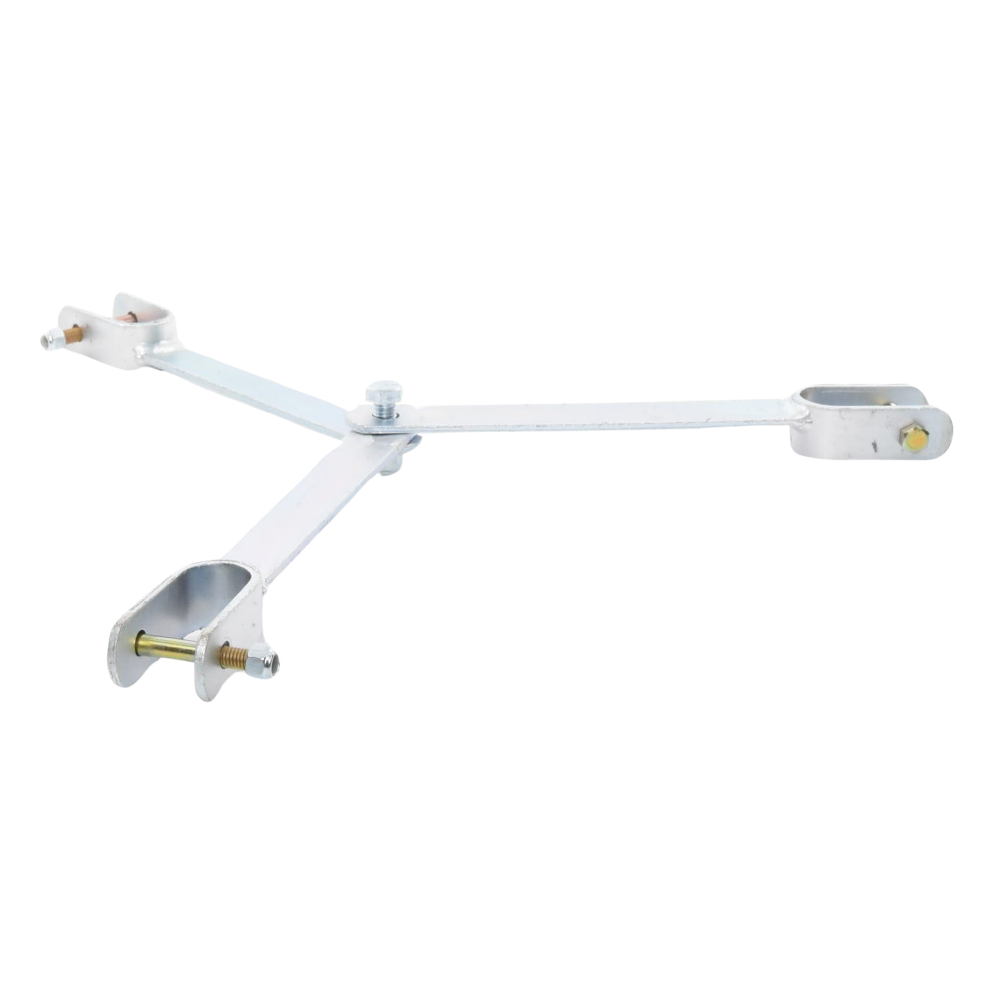 Brida de Sujeción para Retenida / Compatible Torre STZ45 / Acero Galvanizado Electrolítico / Tornillería Grado 5