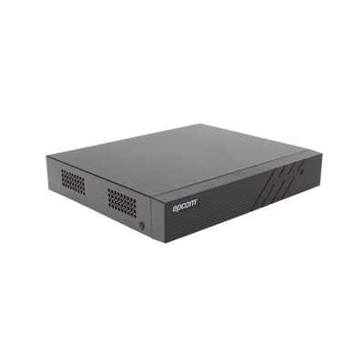 DVR Pentahíbrido / 8 Canales (4 TURBOHD + 4 IP) / 8 Megapixel (4K) / Audio Bidireccional por Coaxitron / AcuSense / H.265+ / 1 Bahía HDD hasta 10 TB