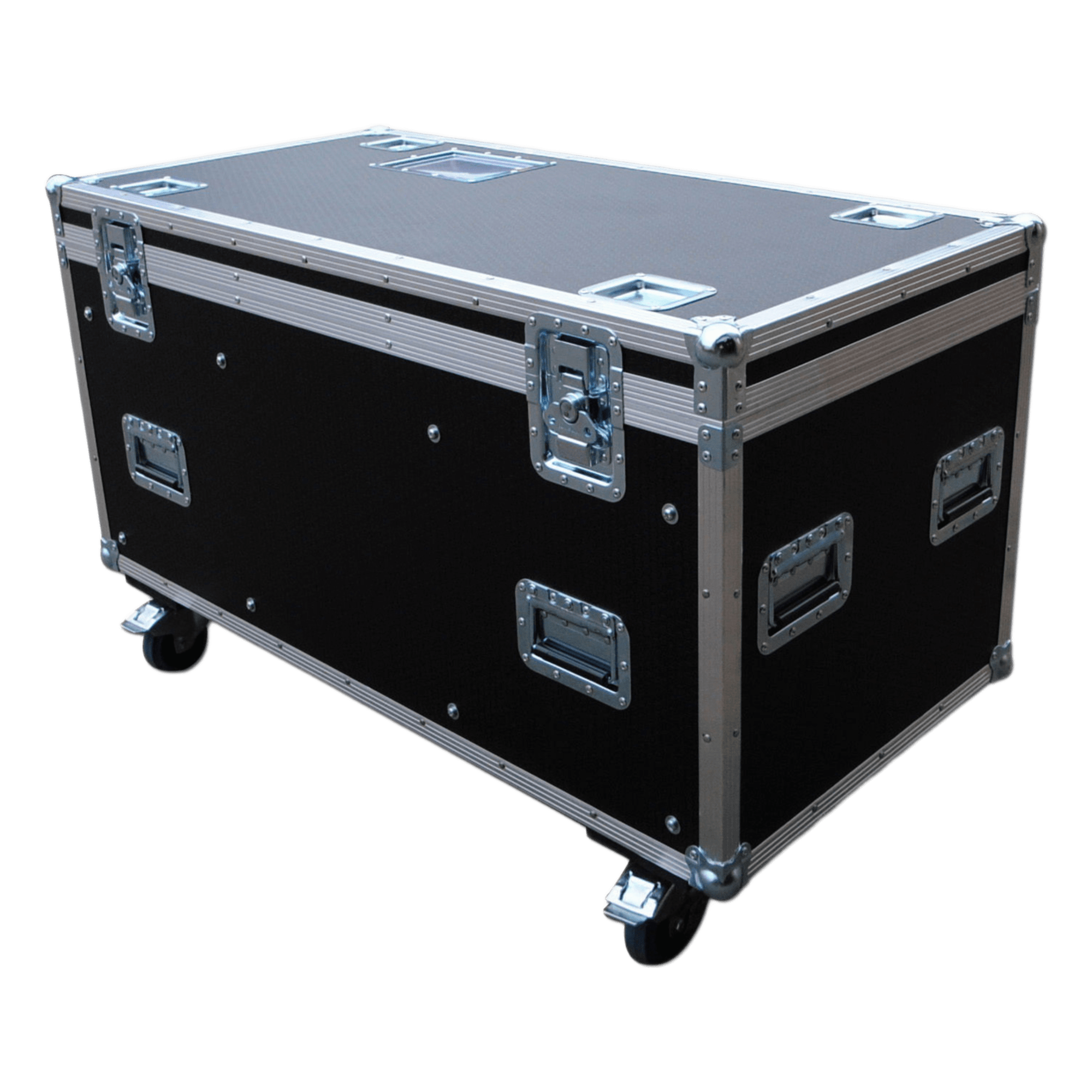 Flight Case para Barras Colgantes / Capacidad 16 Barras / Diseño Compacto / Interior Personalizable / Asas Ergonómicas / Compatible Serie NT — ABSEN · SKU CASE-AB-BUM