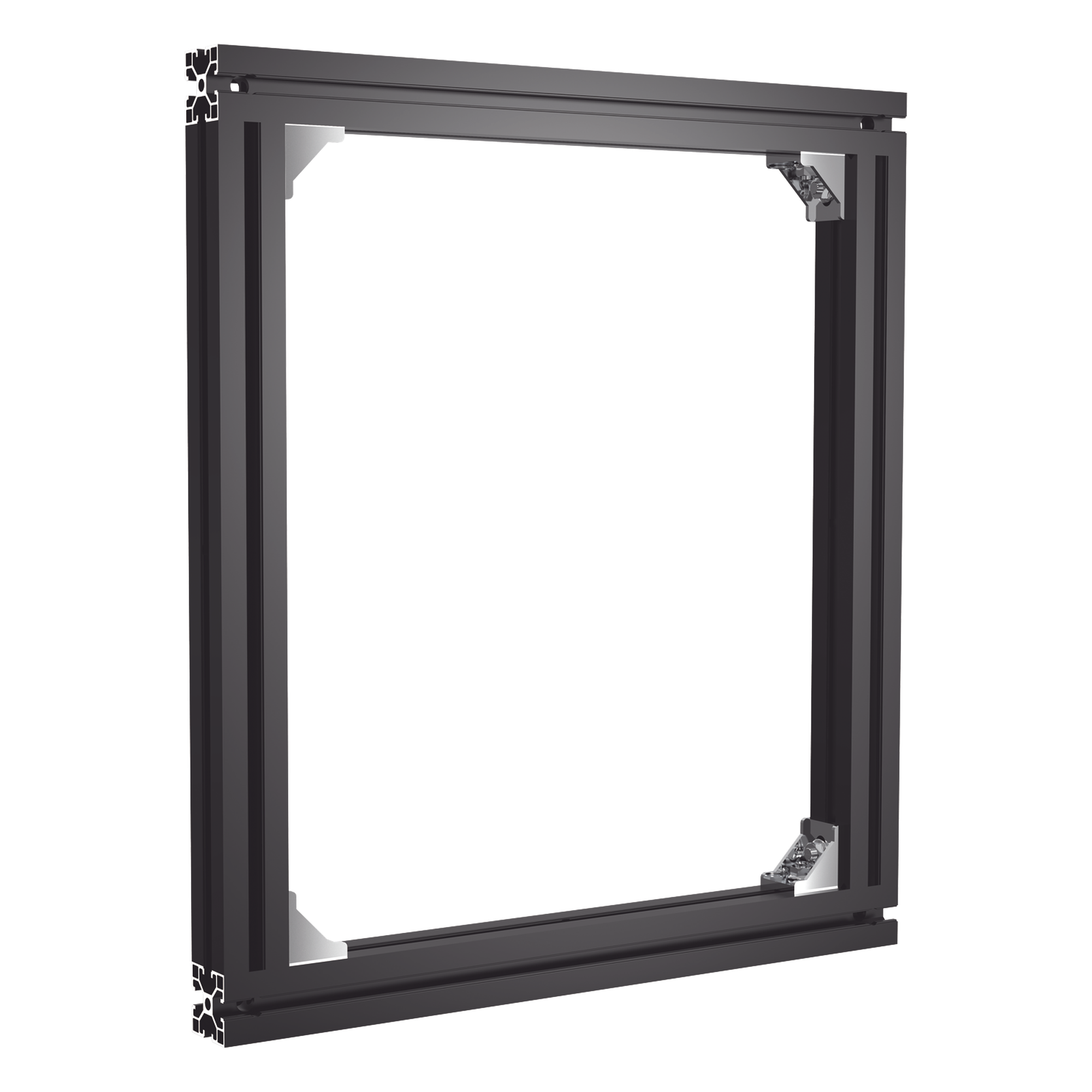 Montaje de Pared para 1 Panel LED / Uso en Interior / AL6063 / 520 × 580 × 80 mm / 20.49 × 22.85 × 3.15 pies / 2.7 kg — HIKVISION · SKU DS-DL114854W