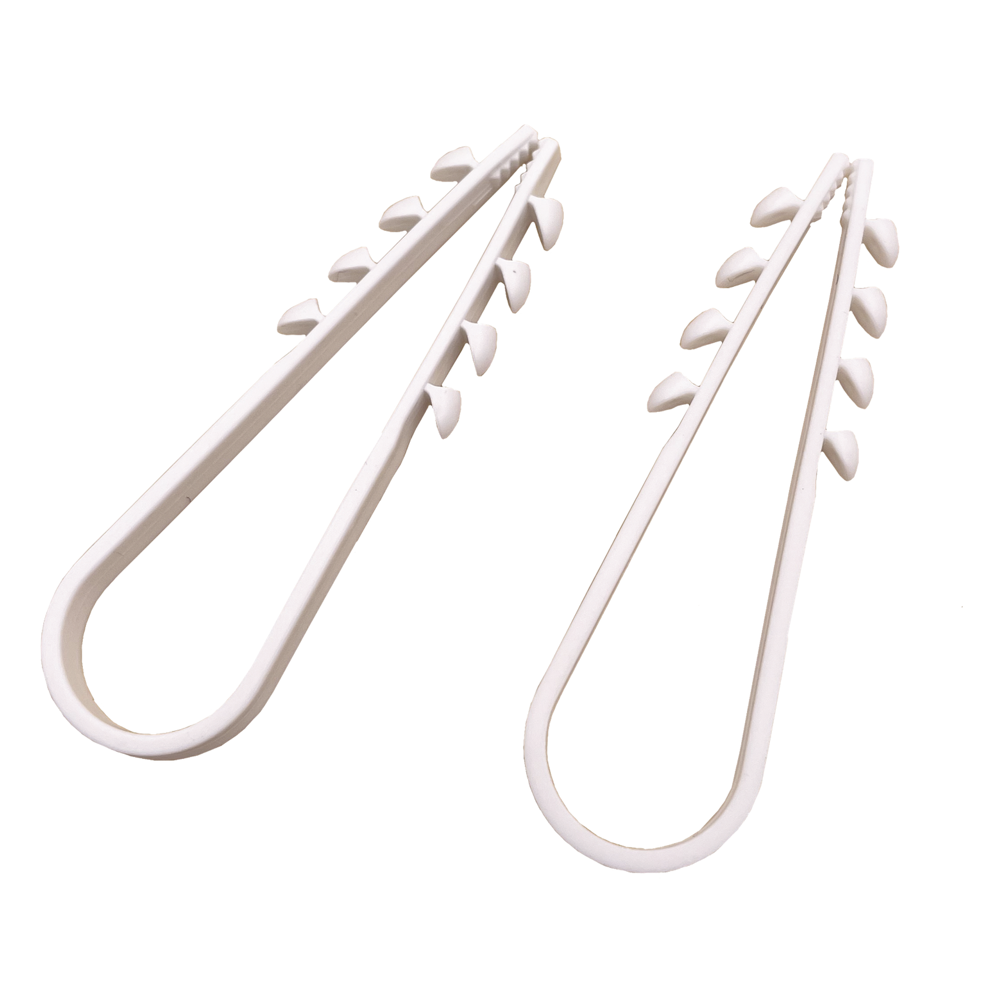 Clips Sujetadores de Plástico / 100 Piezas / Diámetro 11 a 19 mm / Instalación en Pared / Uso Industrial — LINKEDPRO · SKU LPHOLD18