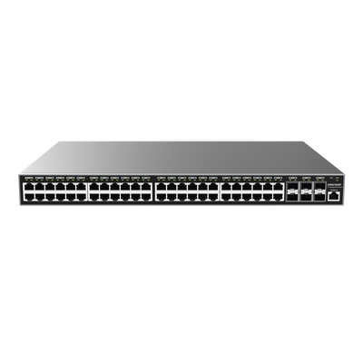 Switch PoE+ Administrable / 48 Puertos Gigabit / 6 SFP+ / 400W / 216 Gbps — GRANDSTREAM · SKU GWN7806P