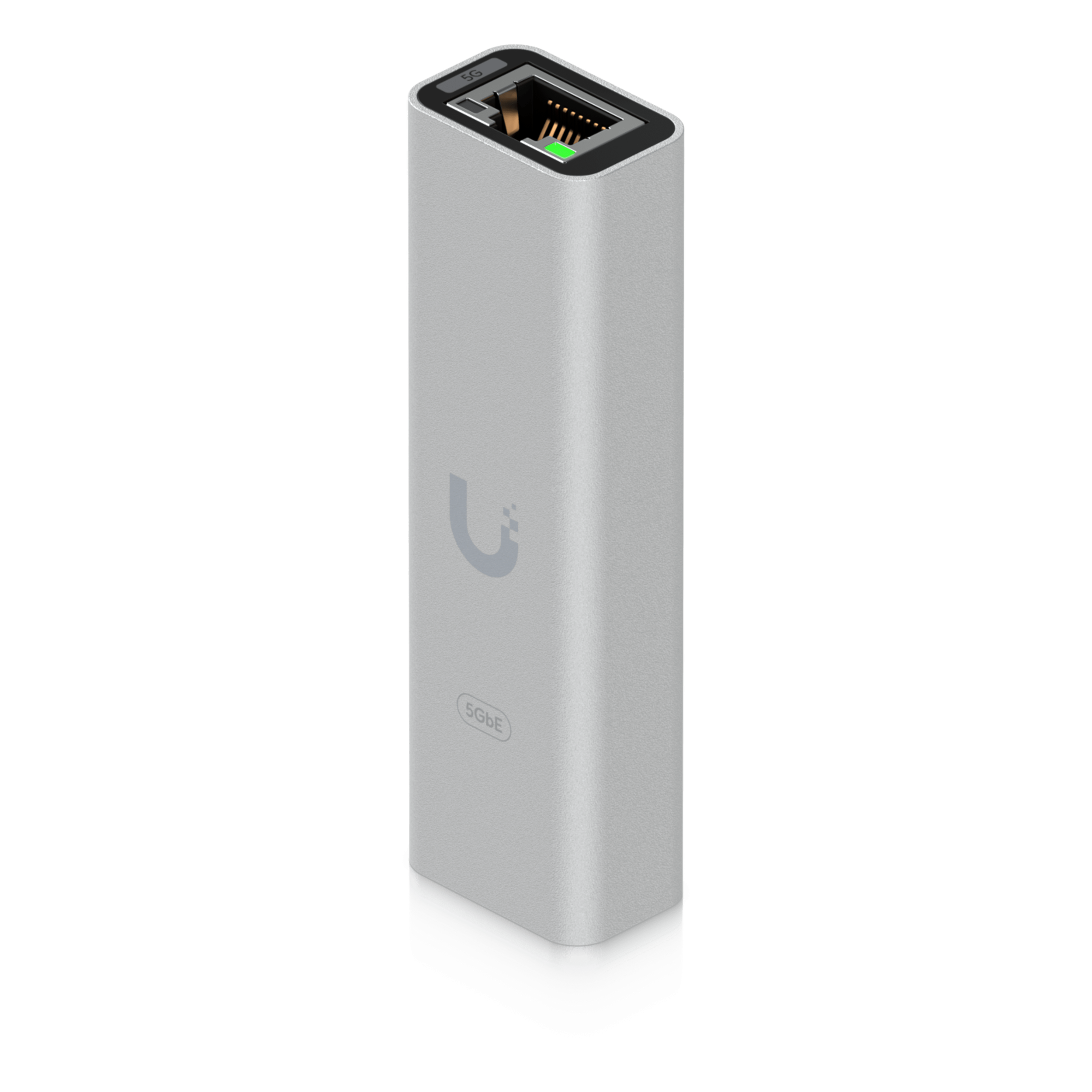 Adaptador USB-C a Ethernet / 5 GbE RJ45 / Indicador de Actividad LAN / Compatible con Mac, Windows y Linux / Construcción en Aluminio y Policarbonato / 38 g (1.3 oz)