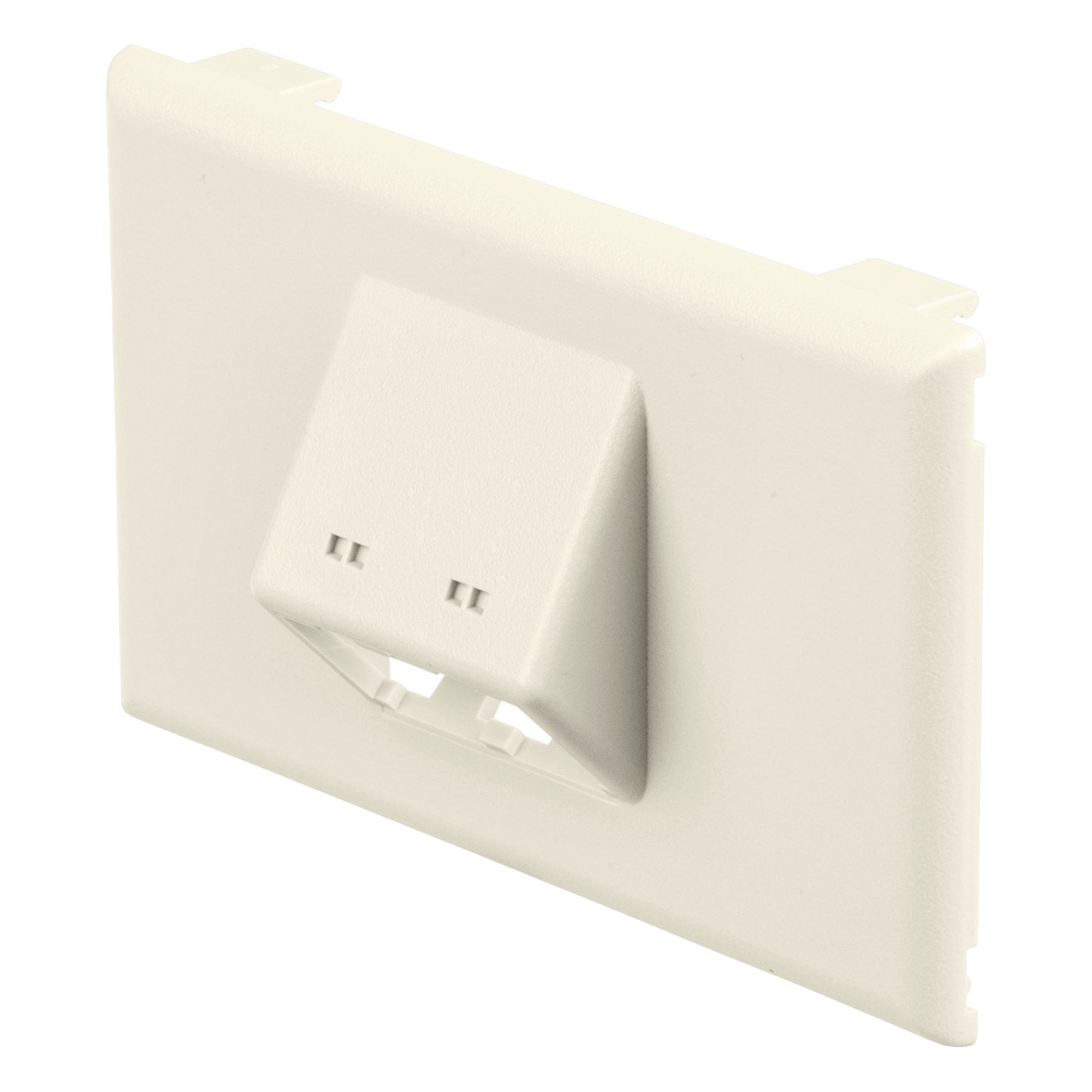 Placa de Pared Horizontal / 2 Puertos Mini-Com / 69.8 x 114.3 mm / PVC / Blanco Mate / ROHS — PANDUIT · SKU T70FH2IW