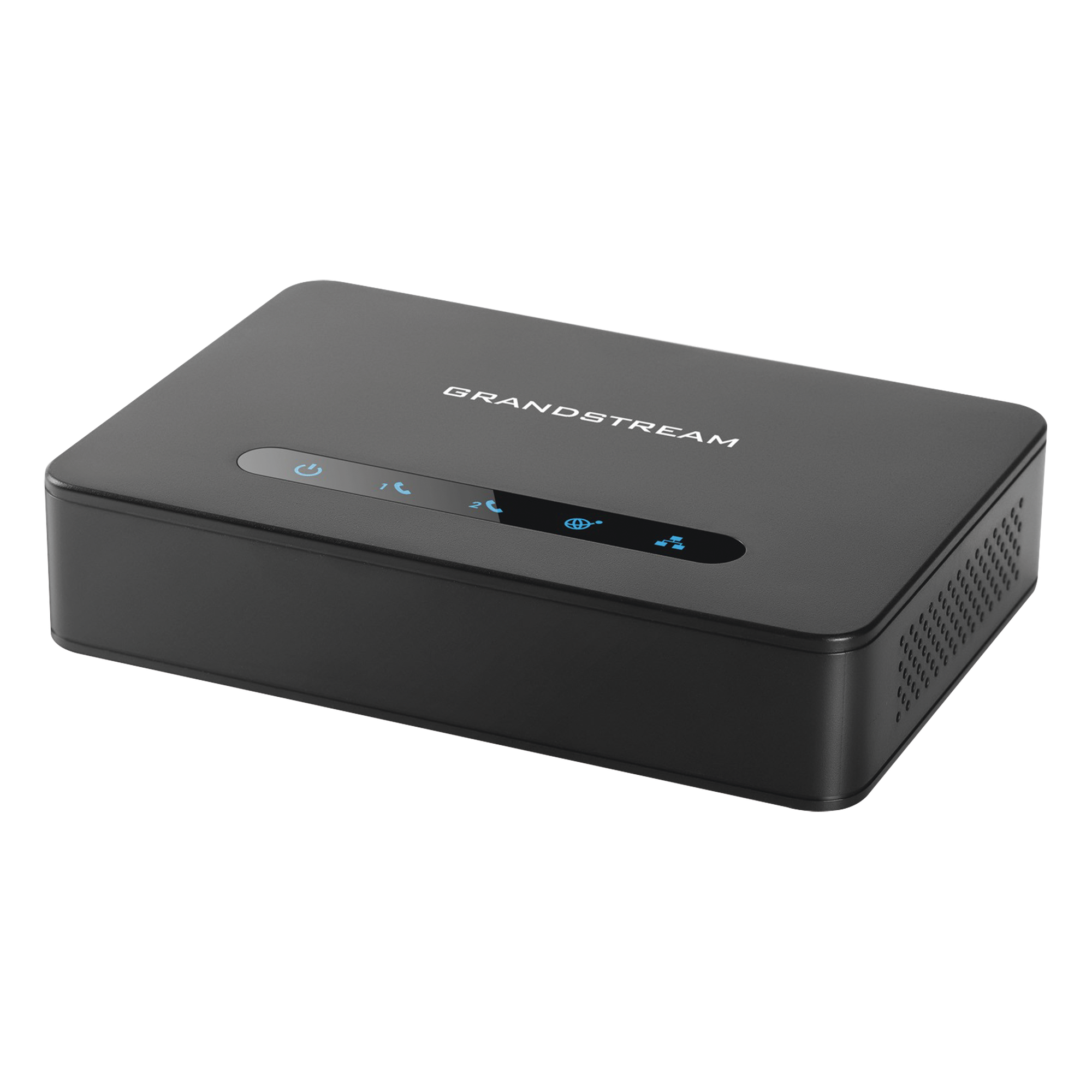 Adaptador de Teléfono Analógico / 1 Puerto FXS / 1 Puerto FXO / HD VoIP / Fax T.38 / Ultra Compacto — GRANDSTREAM · SKU HT-813