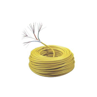 Carrete de Cable de 305 Metros (1000 Pies) / Color Amarillo / Compuesto por  6 x 22 AWG blindado, 4 x 18 AWG, 4 x 22 AWG, y 2 x 22 AWG / Para Aplicaciones en Control de Acceso