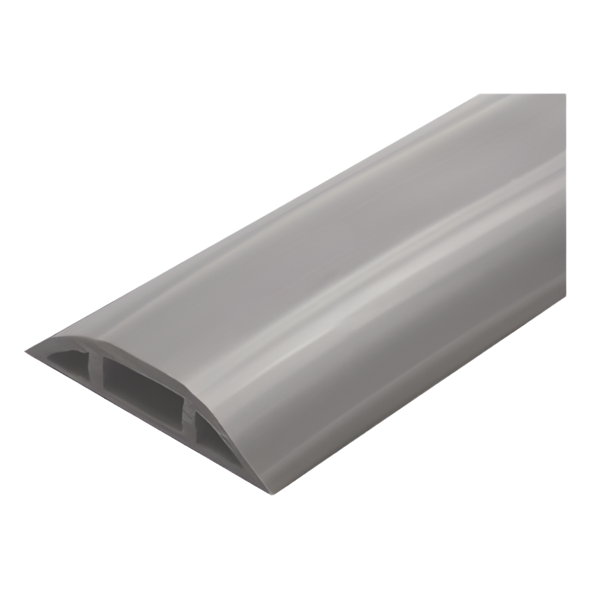 Canaleta flexible para piso / PVC autoextinguible / 25 m / 305 mm² / -20°C a +80°C / 100 kg carga / 82 ft — THORSMAN · SKU FLEXIDUCTHOG-Y-25