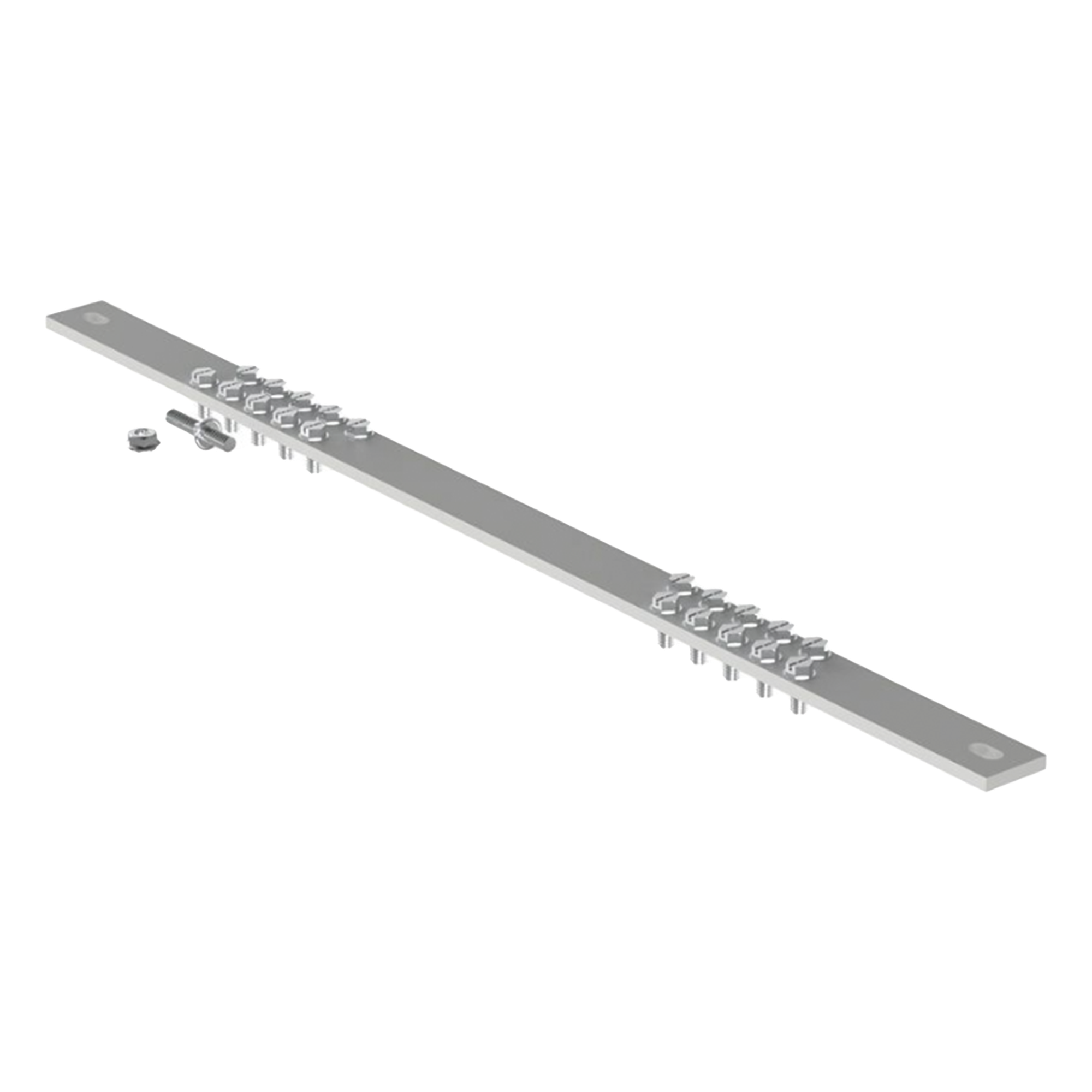 Barra de Conexión a Tierra / Rack 19" / 20 Orificios / 483 mm (1.58 ft) / 45 Unidades / EIA-310 — PANDUIT · SKU RGRB19CN