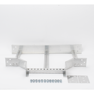 Derivación T Horizontal / Aluminio Perfil Z / Peralte 3 1/4" / Ancho 12" / Radio 8" / NEMA-VE1/VE2