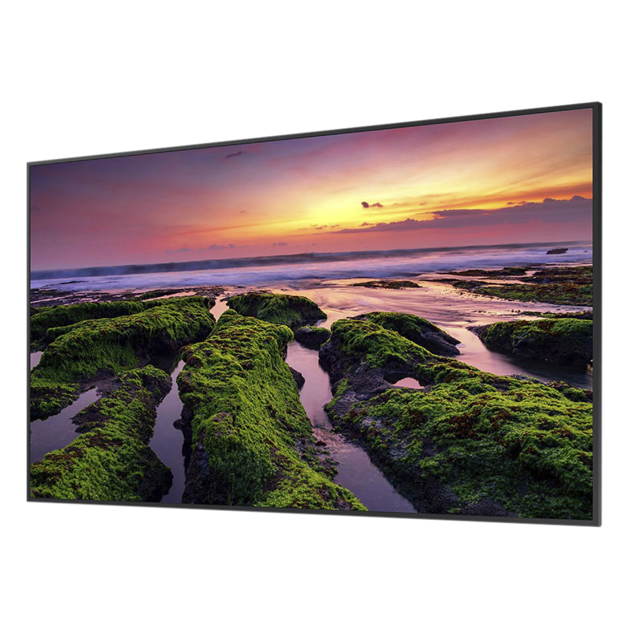 Pantalla Profesional LED de 55" para marketing digital / UHD 4K (3840x2160p) / Entradas de Video HDMI / uso 16/7 / Compatible VESA 200x200 / compatible con plataforma de gestion Samsung VXT