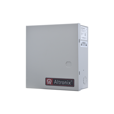 Fuente de poder ALTRONIX de 24 Vca @ 3.5 Amper o 28 Vca @ 3.0 Amper, para 4 cámaras, Con voltaje de entrada de 115 Vca, 