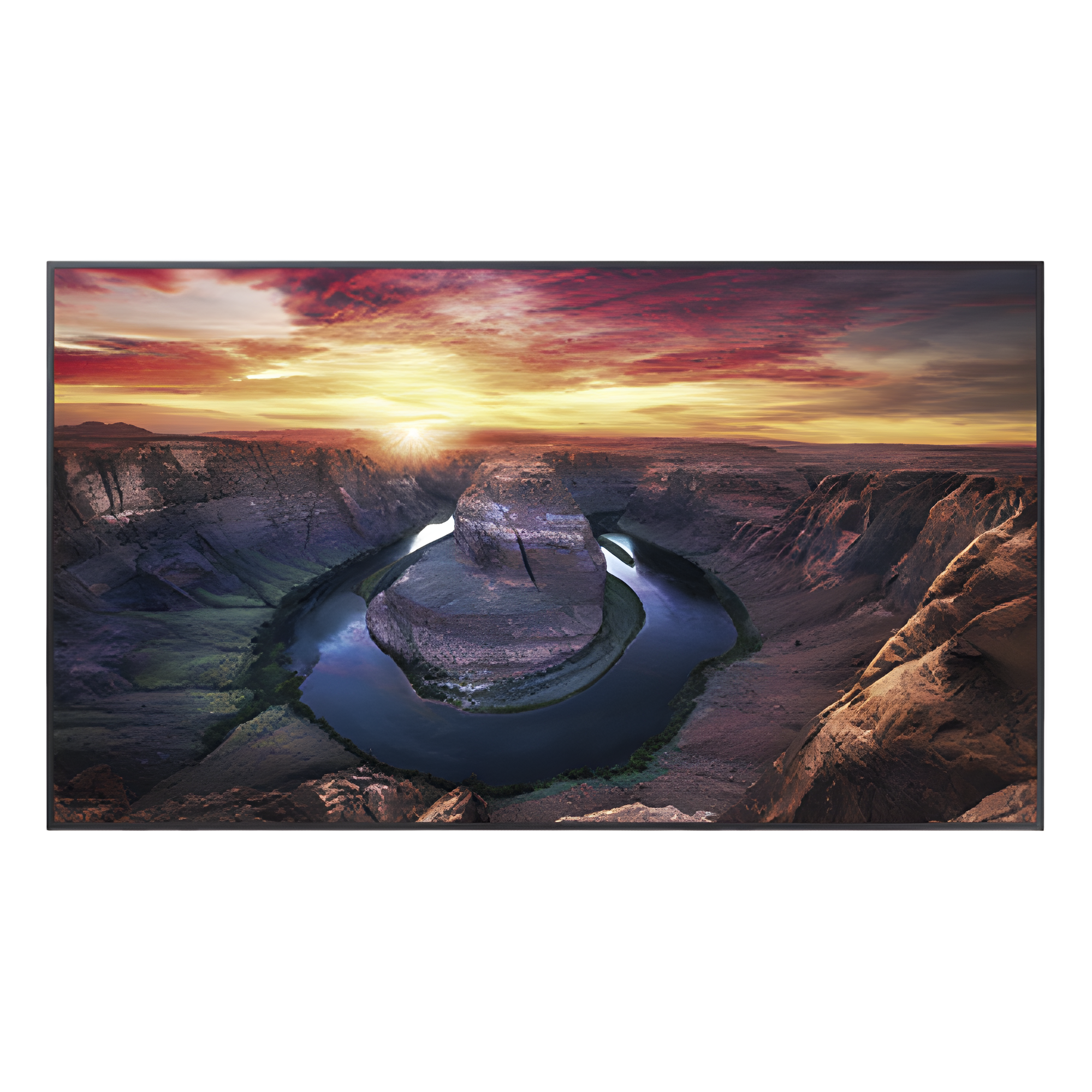 Pantalla LED Profesional / 50 Pulgadas / UHD 4K 3840x2160 / 500 Nits / Operación 24/7 / HDMI 2.0 y DisplayPort 1.2 / Compatible VESA / Rotación Horizontal y Vertical — SAMSUNG ELECTRONICS · SKU QM50C
