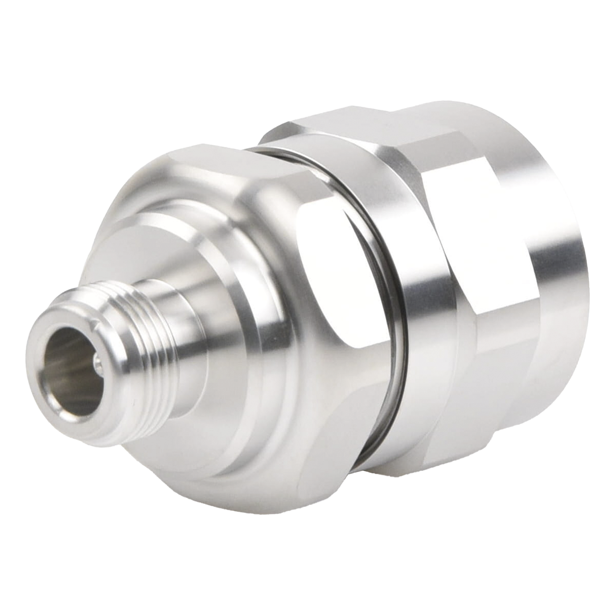 Conector N Hembra / 50 Ohm / 0-5000 MHz / -116 dBm IMD / 707 V RF / 5000 MOhm Aislamiento — ANDREW / COMMSCOPE · SKU 78-EZNF