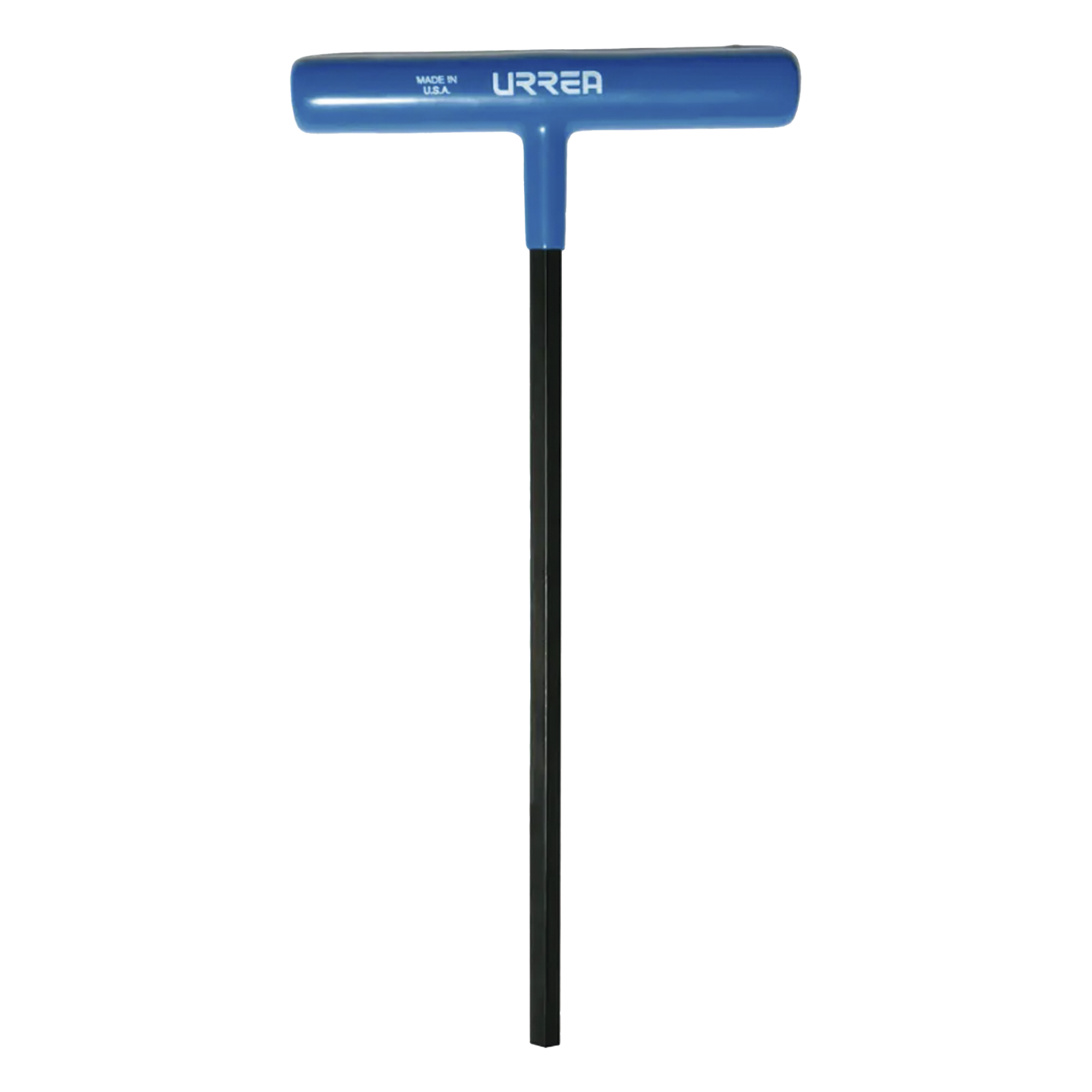 Llave Hexagonal Tipo T / Métrica 6 mm / Longitud Total 9' (228.6 mm) / Maneral 4' (101.6 mm) / Acero Anticorrosivo — URREA · SKU SYS-465-18L-GP