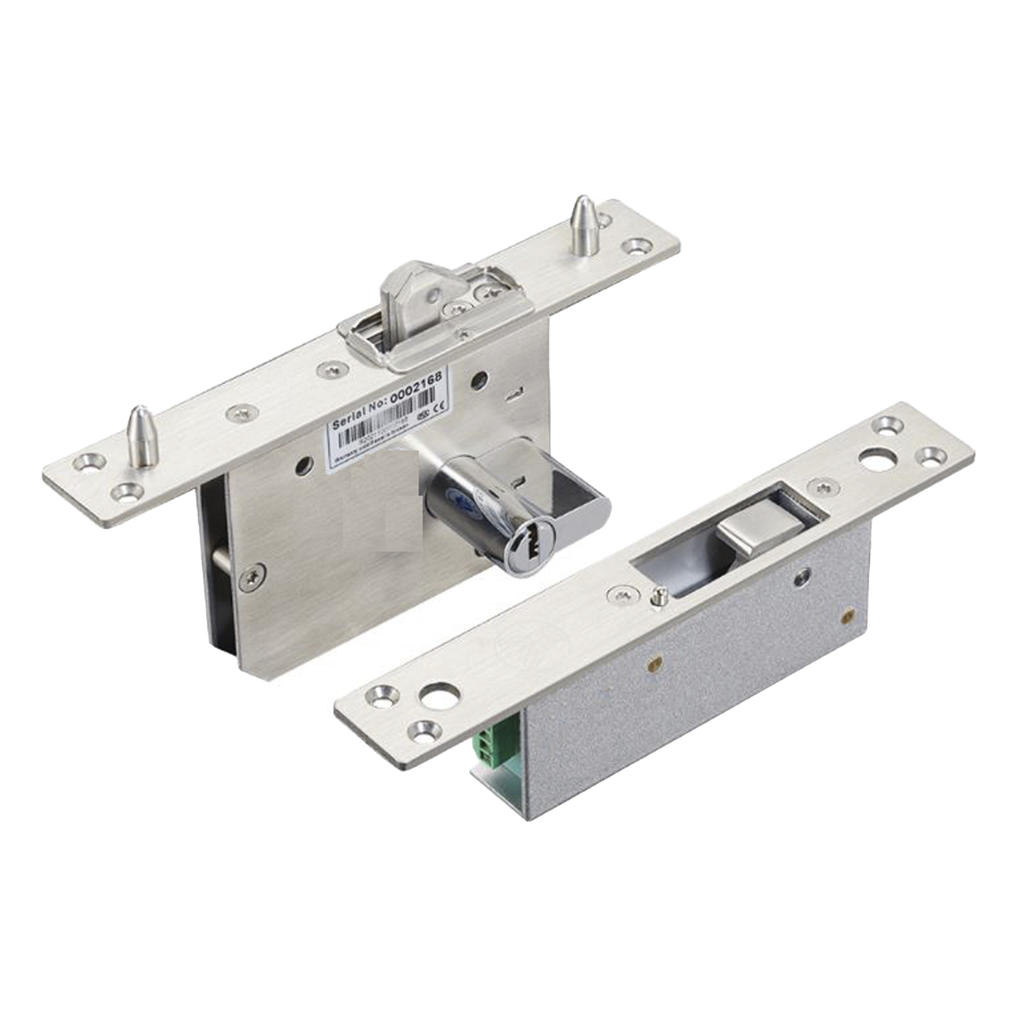 Cerradura Eléctrica para Puertas Corredizas / Tipo Gancho / Llave Bilateral / 12 VCC / 200 mA / Fuerza de Sujeción 400 kg / IP65 — ACCESSPRO · SKU PROEB230C