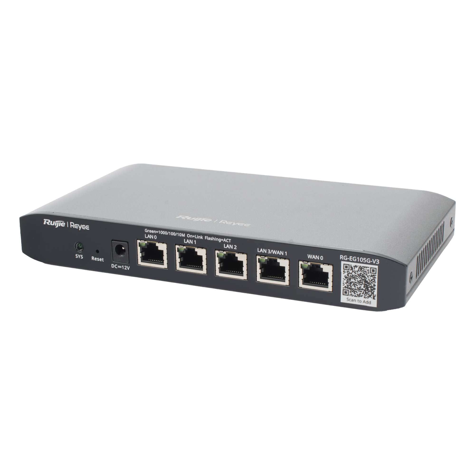 Router Balanceador SD-WAN / 600 Mbps / 100 Usuarios Concurrentes / 2 WAN Gigabit / 20,000 Sesiones / 12 Watts