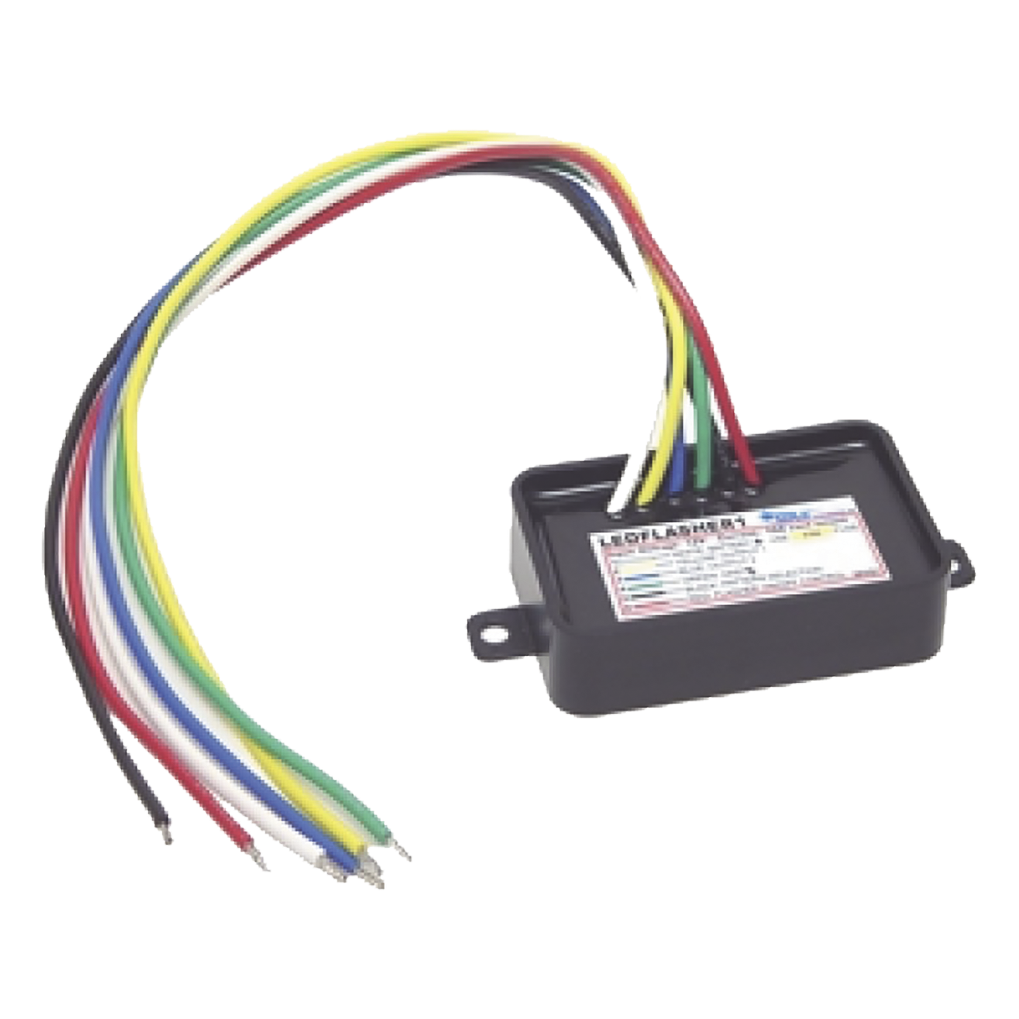 Flasheador LED / Control de 20 Cabezales / 12 Patrones Programables / IP67 / 12V DC / 3 x 2 x 1 pulgadas — ECCO · SKU LEDFLASHER1W