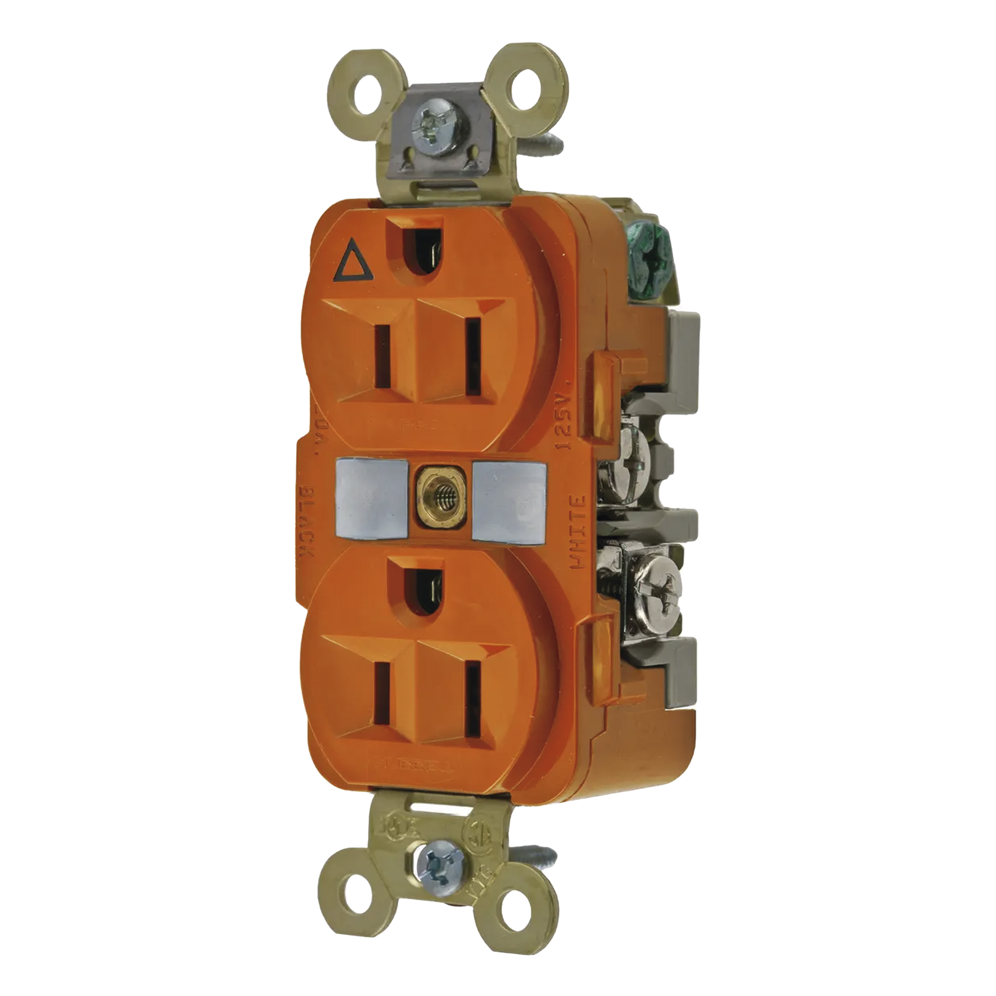 Contacto Dúplex Industrial / 15A 125V / NEMA 5-15R / Aislado 2,000V / Nylon Resistente / -40°C a 75°C — HUBBELL · SKU HUB-IG5262