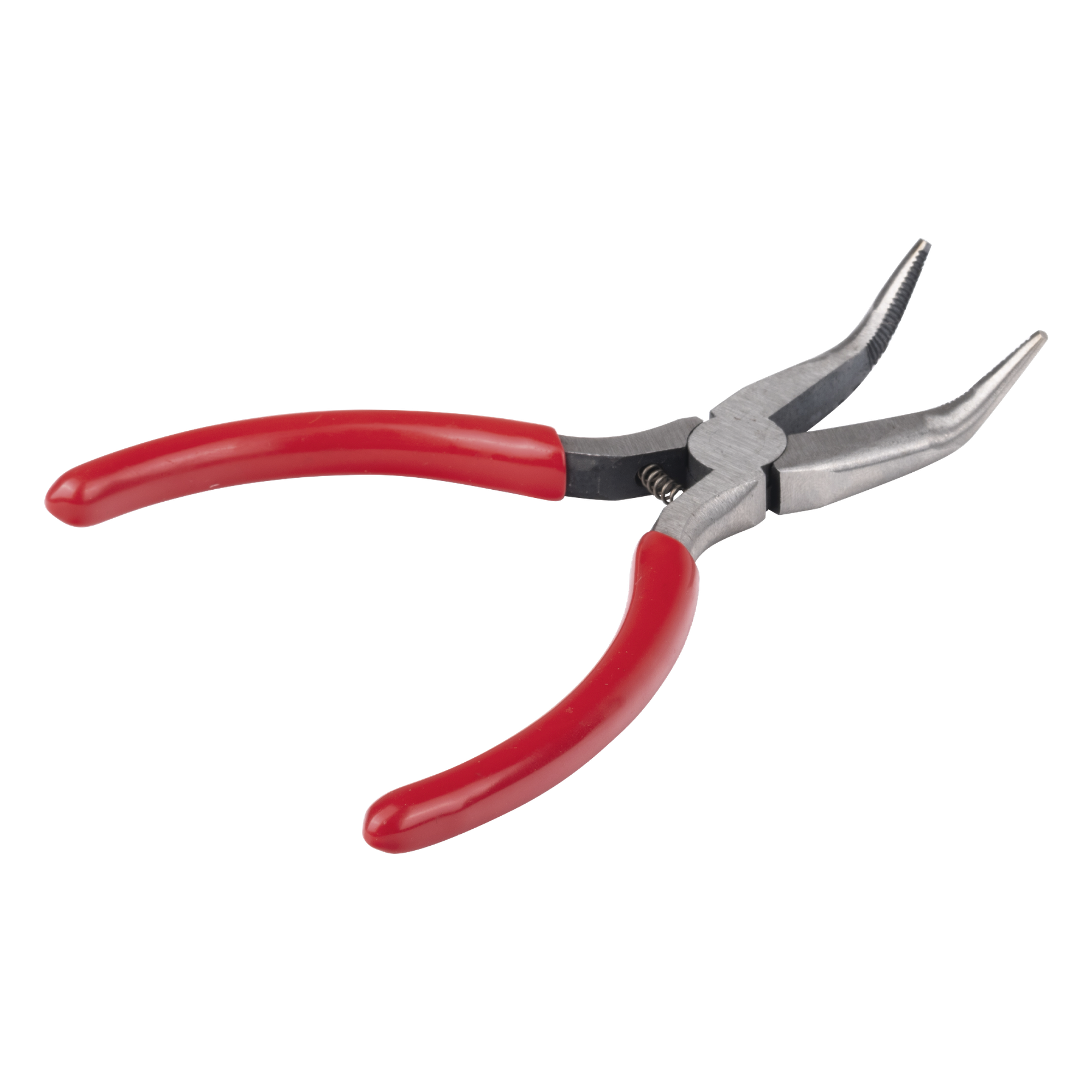 Pinza Punta Curva / 5 pulgadas / Mango Forrado Plástico / Diseño Ergonómico