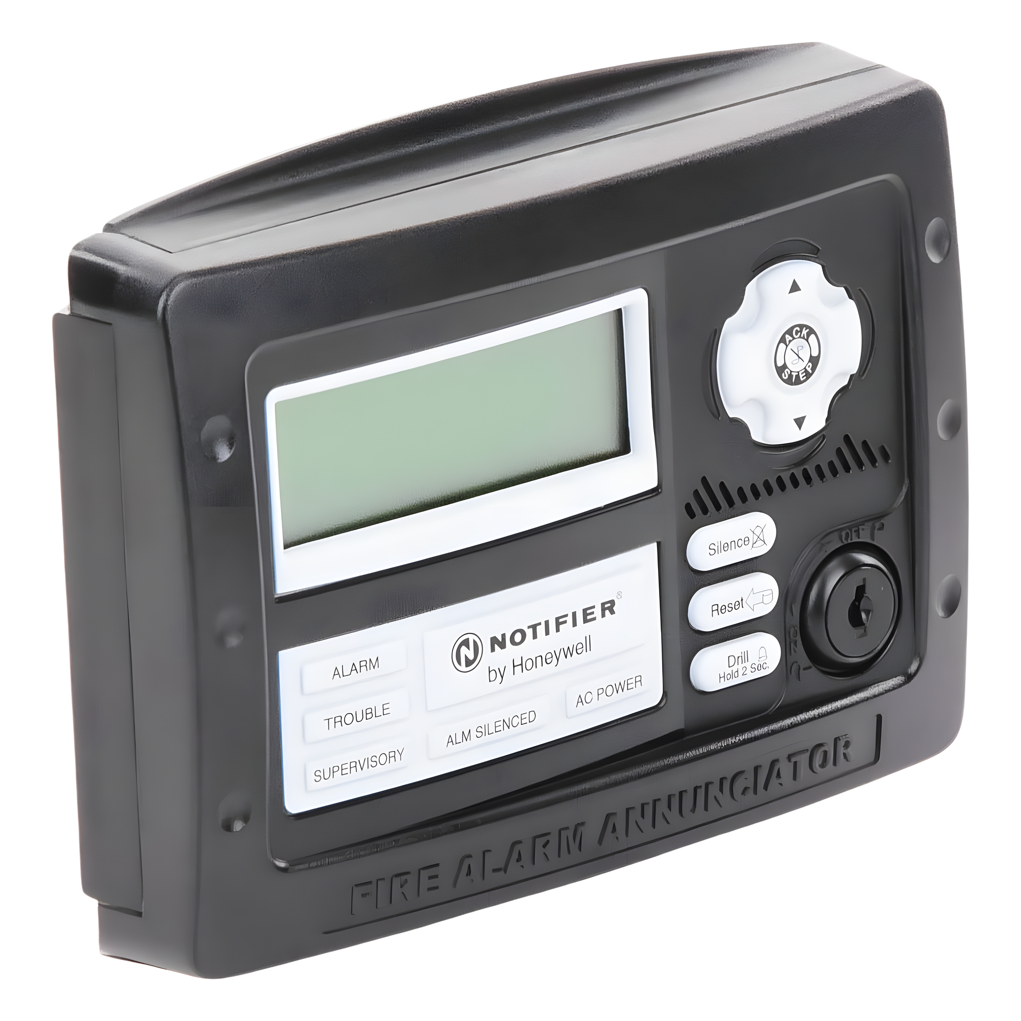 Anunciador Serial LCD / 80 Caracteres / ANN-Bus / 1800 m (5905.5 ft) / 18 a 28 VDC / Controles con Llave