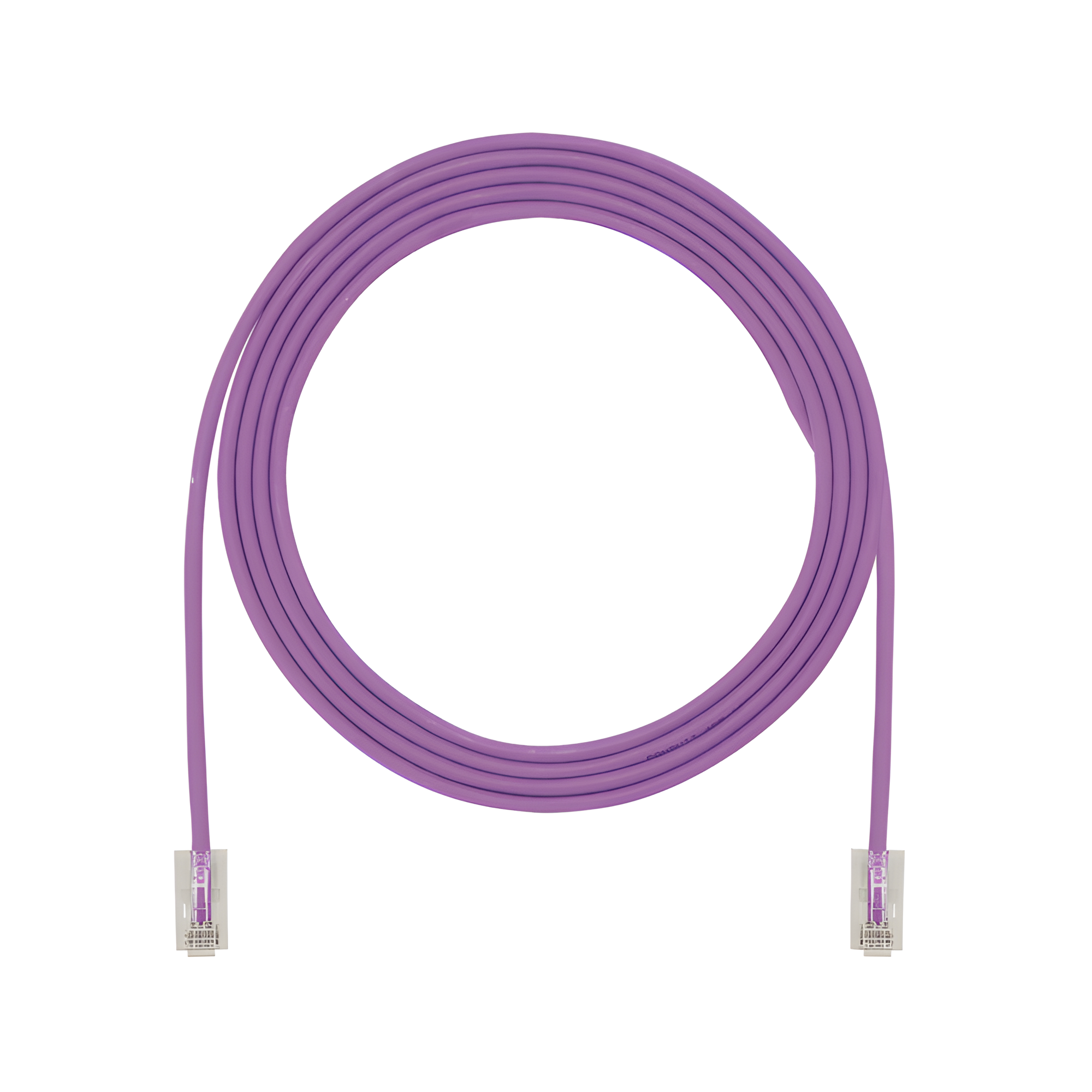 Cable de Parcheo UTP Cat6A / CM/LSZH / 28AWG Diámetro Reducido / 1.52 m (5 Pies) / Violeta — PANDUIT · SKU UTP28X5VL