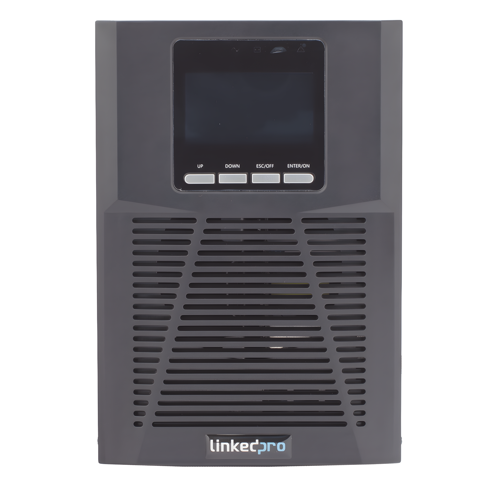 UPS 1000VA/900W  Online Doble Conversión /Pantalla LCD / 3 tomas 5-15R / Regulación de Voltaje / Protección RJ45