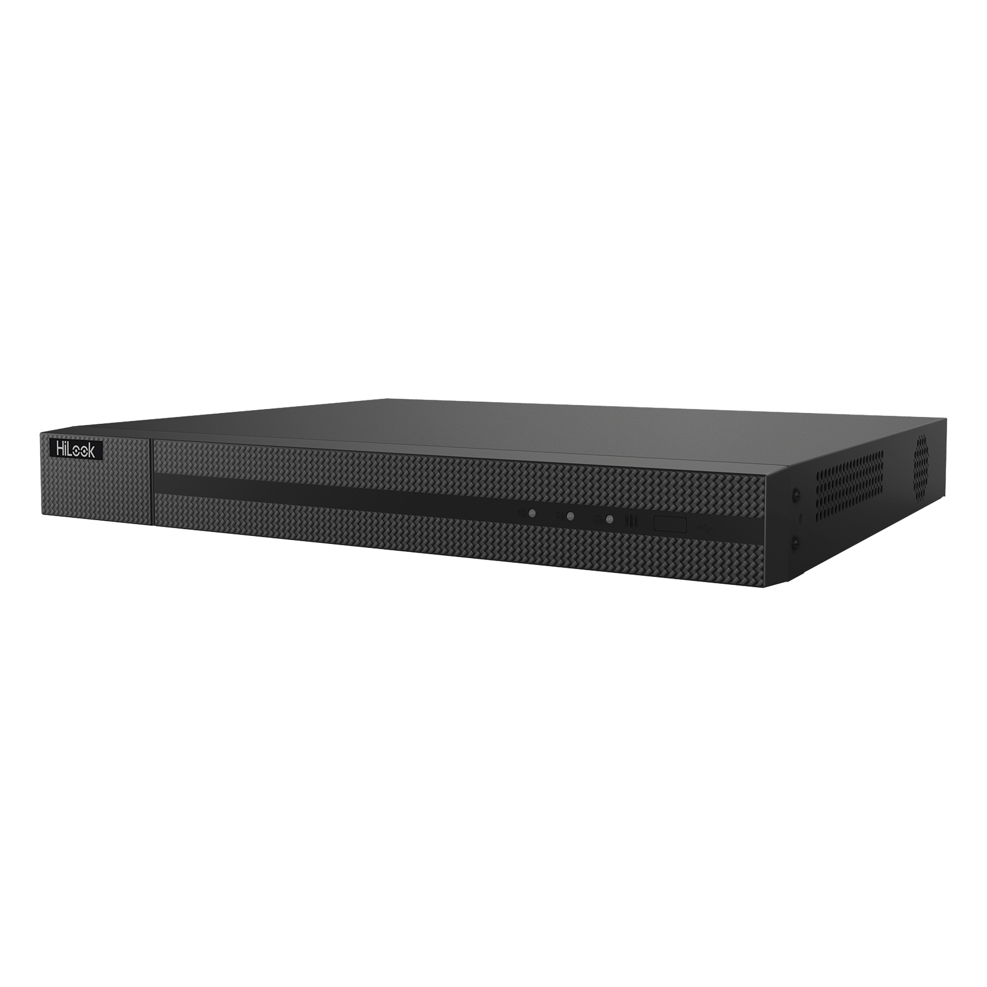 DVR Híbrido / 24 Canales / 5 Megapixel Lite / AcuSense Lite / Audio por Coaxitron / H.265+ / 2 Bahías HDD 10TB / HDMI y VGA Full HD — HiLook by HIKVISION · SKU DVR-216Q-M2