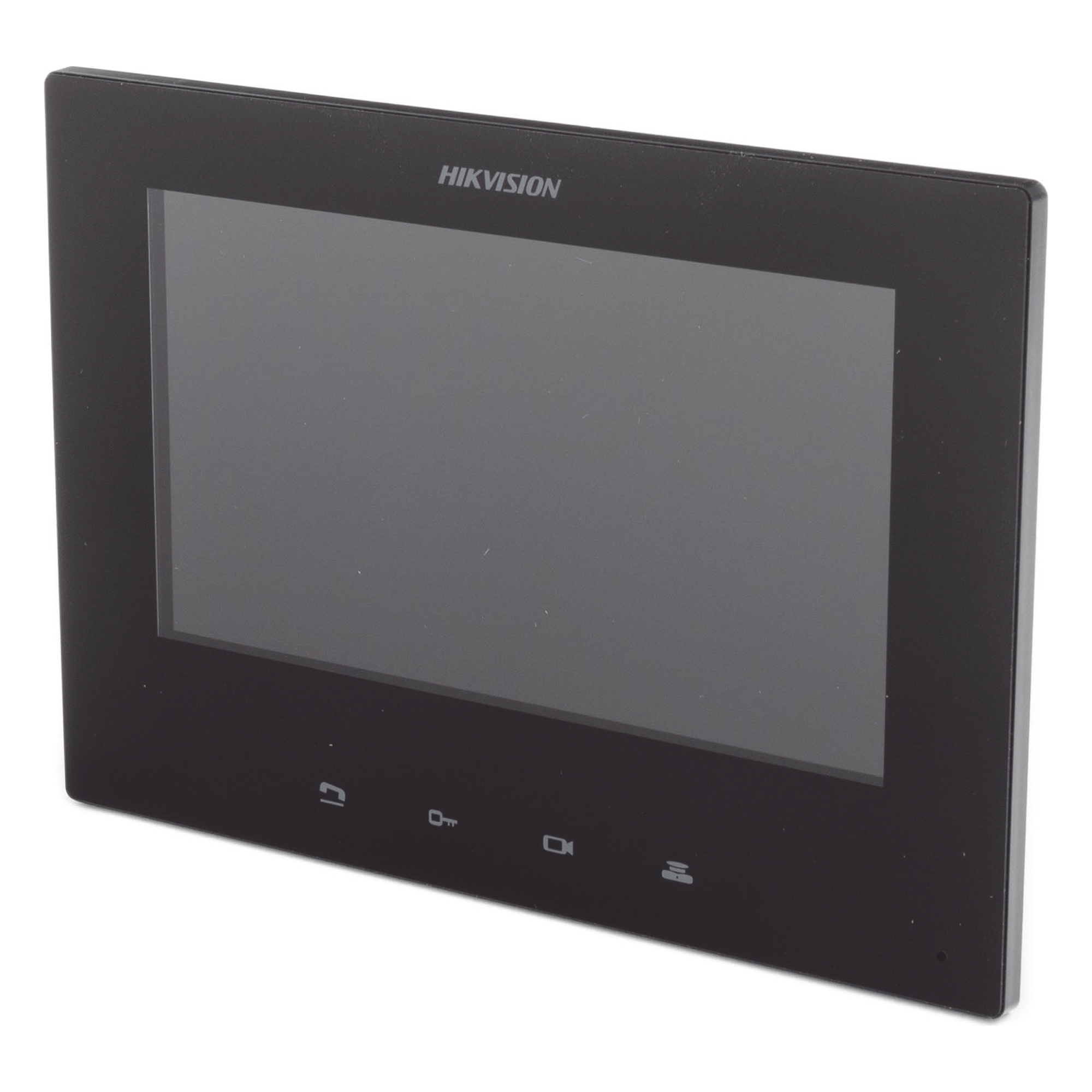 Monitor IP para Videoportero / Pantalla 7" / Resolución 1024 x 600 / 16 Canales de Video / PoE Estándar / 8 Entradas de Alarma
