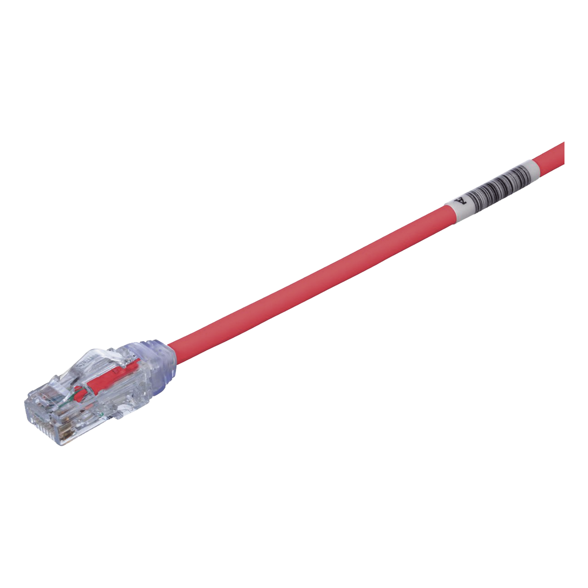 Cable de Parcheo UTP Cat6A / 28AWG / CM-LSZH / 3.05 m (10 pies) / Rojo — PANDUIT · SKU UTP28X10RD