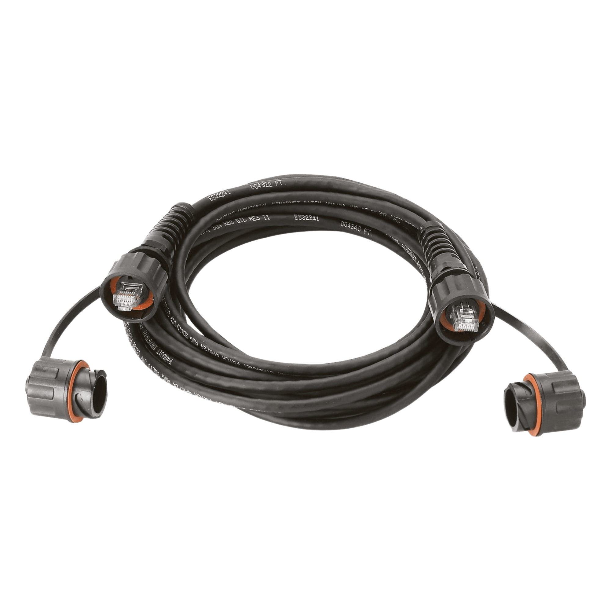 Cable Patch Cord Industrial / Cat6A / UTP / IP65/IP67 / 1 m (3.28 ft) / T568B / -20°C a 70°C — PANDUIT · SKU IUTP6X1MBL