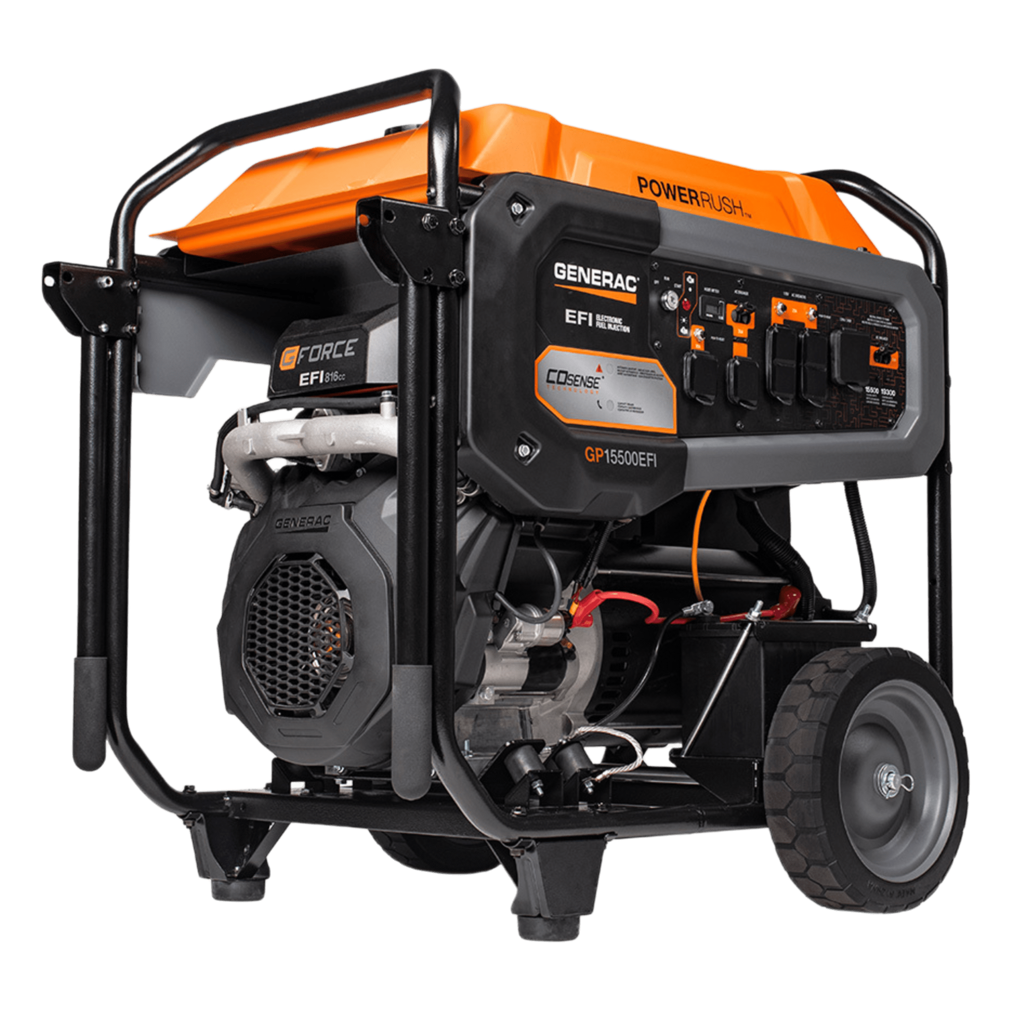 Generador Inversor Portátil a Gasolina, 15 kW, 120/240Vca,  Arranque Eléctrico
