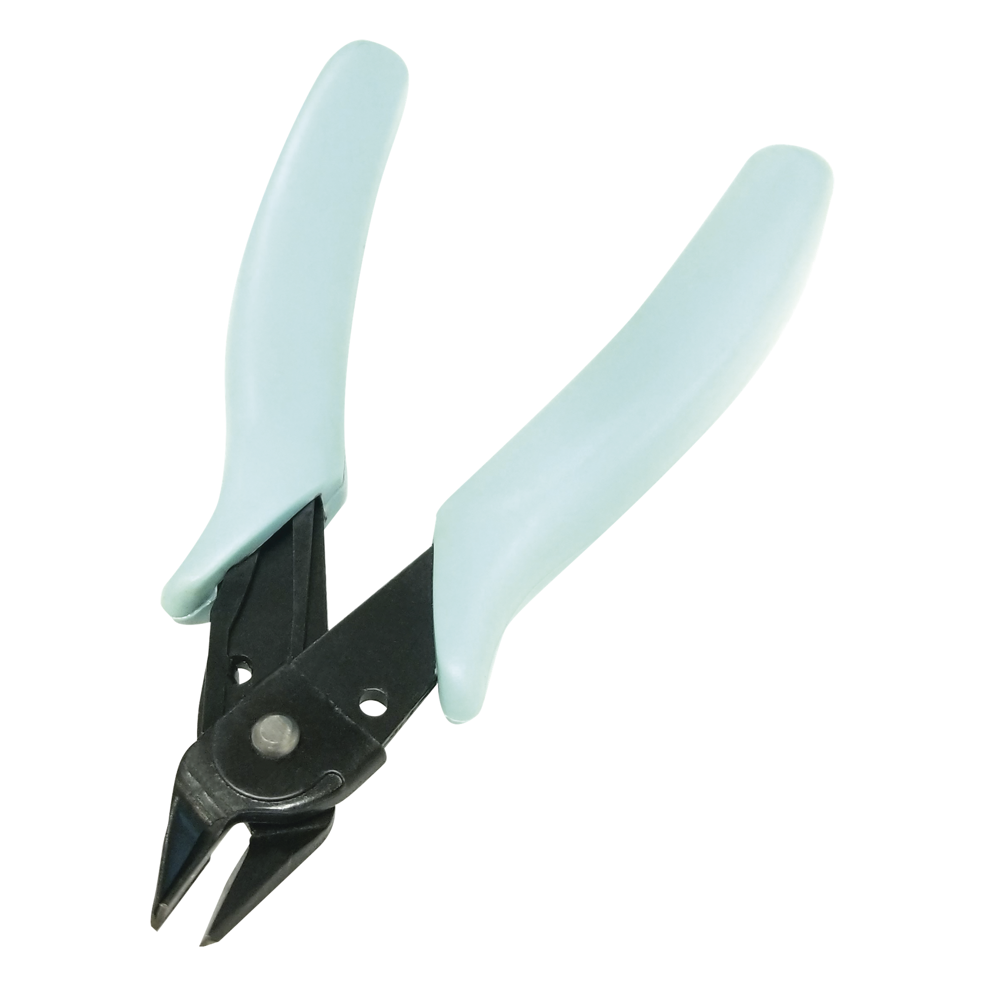 Pinza de Corte Micro / 5" (125 mm) / Corte al Ras 10 mm / Acero al Carbono / Mango PVC Ergonómico / Uso Electrónico — EPCOM POWERLINE · SKU EP25P