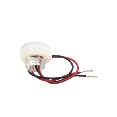 Luz led marina de cortesía serie Newt, emite luz de color blanco de 45 lúmenes, para uso exterior e interior, fabricado bajo norma de protección IP67.