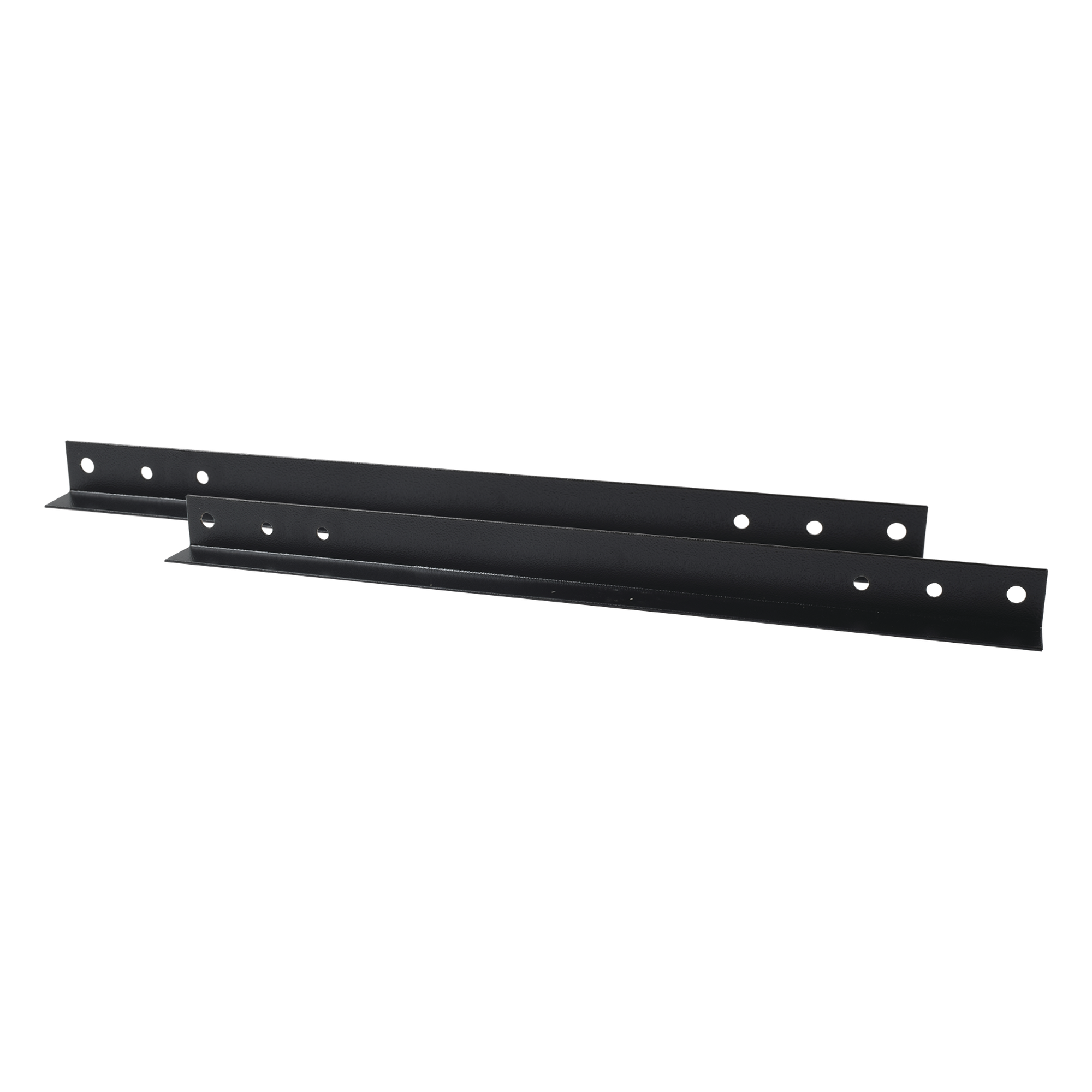 Rack de 2 Postes, Estándar 19", 45 Unidades, Fabricado en Acero, Base "L" para Anclar a Piso.