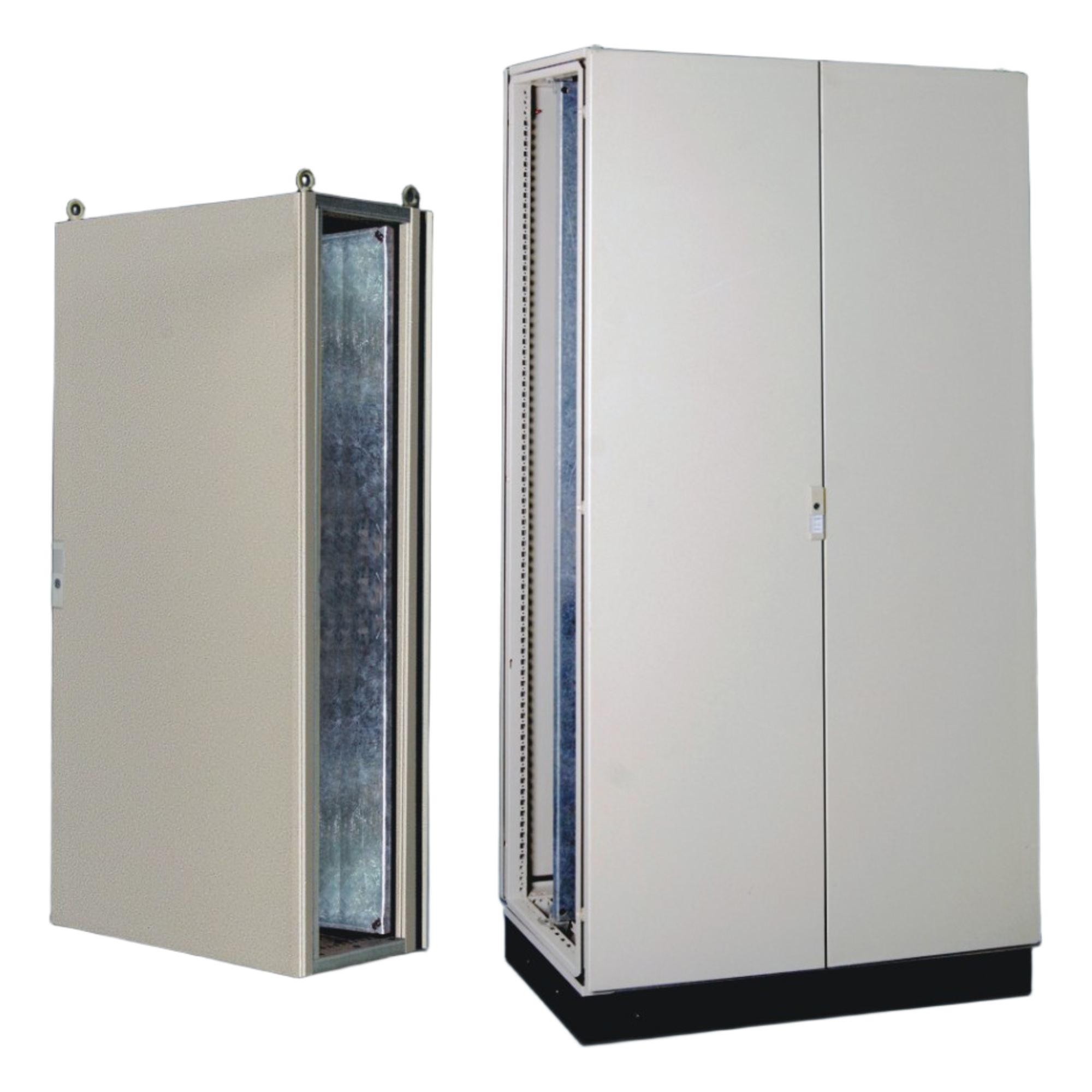 Gabinete de Acero IP55  (1200 x 2000 x 600 mm) con Placa Trasera Interior Metálica y Puerta Doble — PRECISION · SKU PST12020060AT