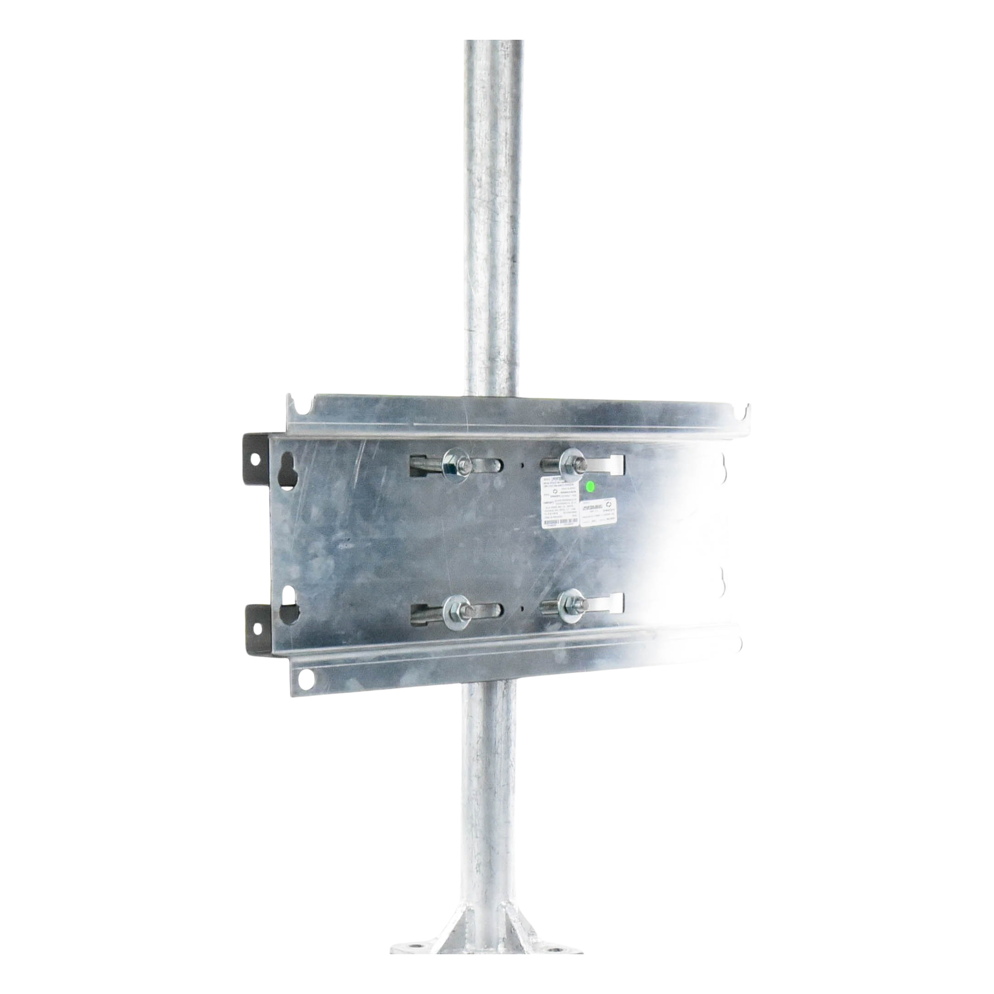 Herraje de Fijación / Montaje en Pared, Poste o Torre / Tornillos 250 mm / Compatible con Gabinete 9U