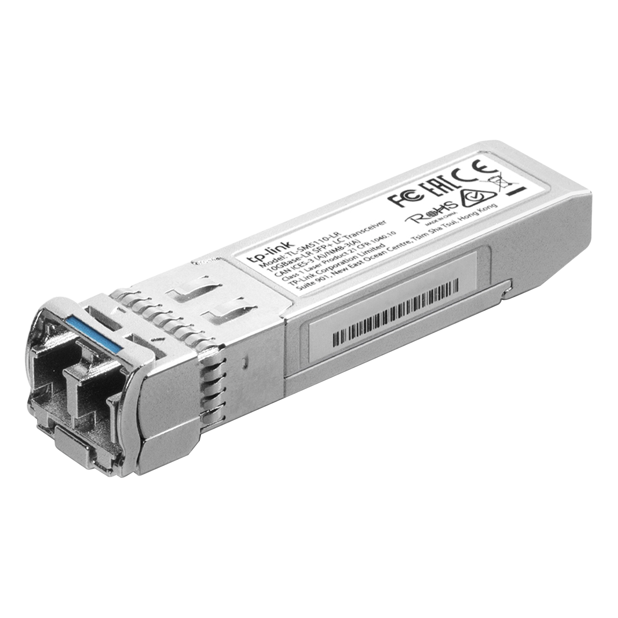 Transceptor mini-GBIC SFP+ / Monomodo 1310 nm / 10GBase / 10 km / LC Dúplex / 0.186 x 0.046 x 0.034 ft — TP-LINK · SKU TL-SM5110-LR