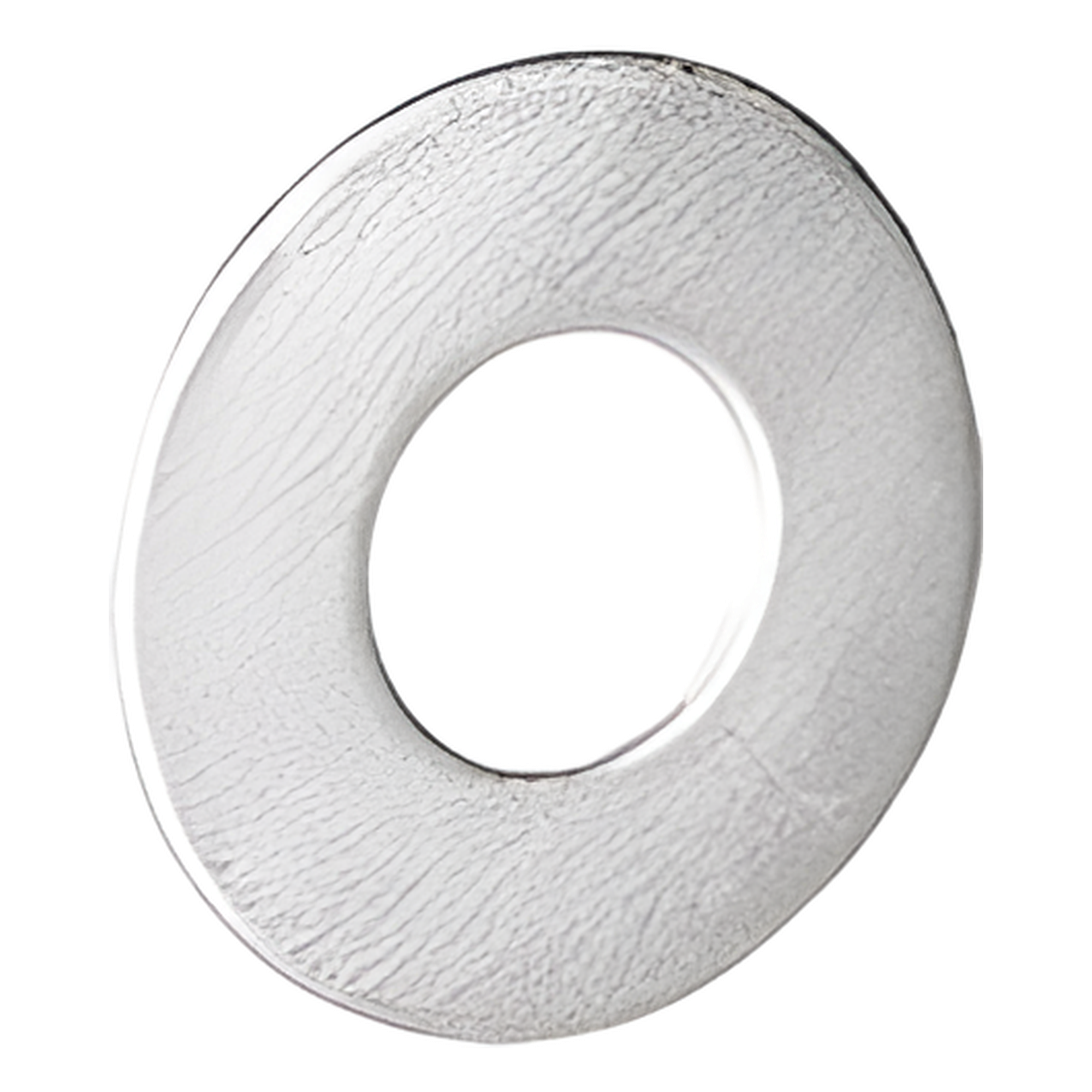 Arandela Plana / Acero Galvanizado / Diámetro Interno 1/4" / Acabado Electro Zinc — CHAROFIL · SKU CH-ARD-PL-6
