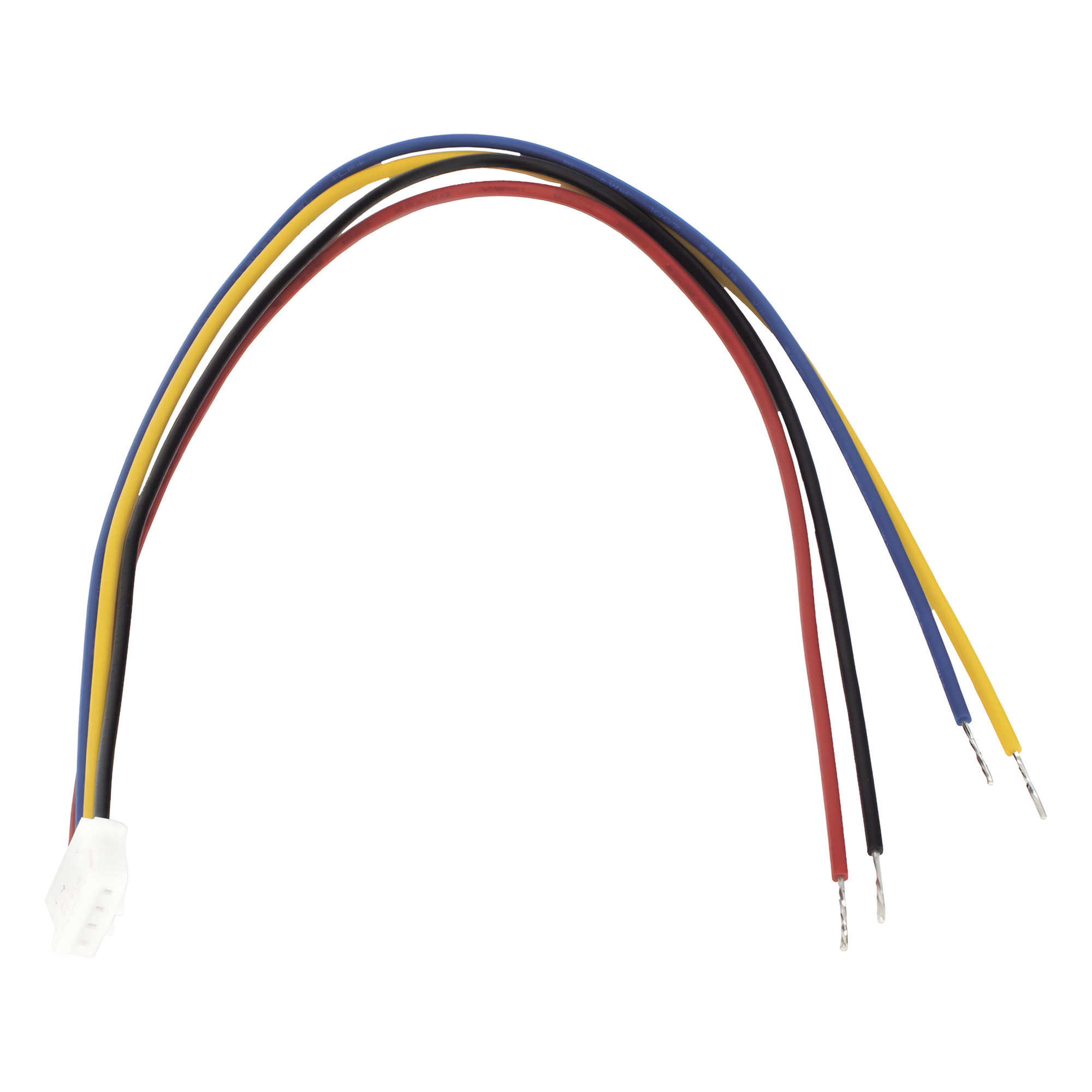 Cable de portero adicional / 20 cm (0.66 ft) / Conector 4 pines / Compatible con monitor DSKH2220 / Cable liso de alta durabilidad — HIKVISION · SKU 101504285