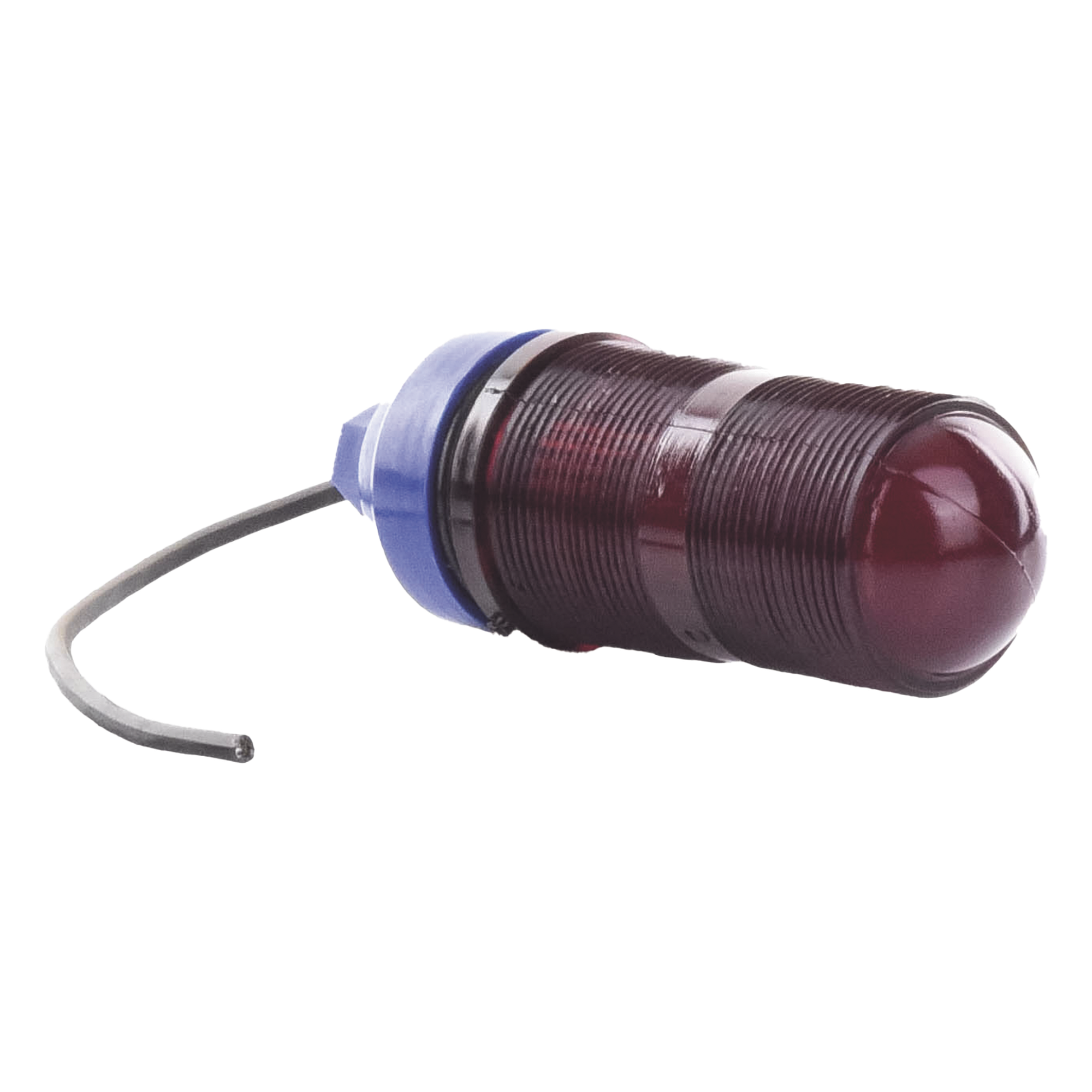 Lámpara de Obstrucción Aeronáutica / Globo Rojo Policarbonato / Base E26/E27 / Luz Fría / Torres Arriostradas y Autosoportadas