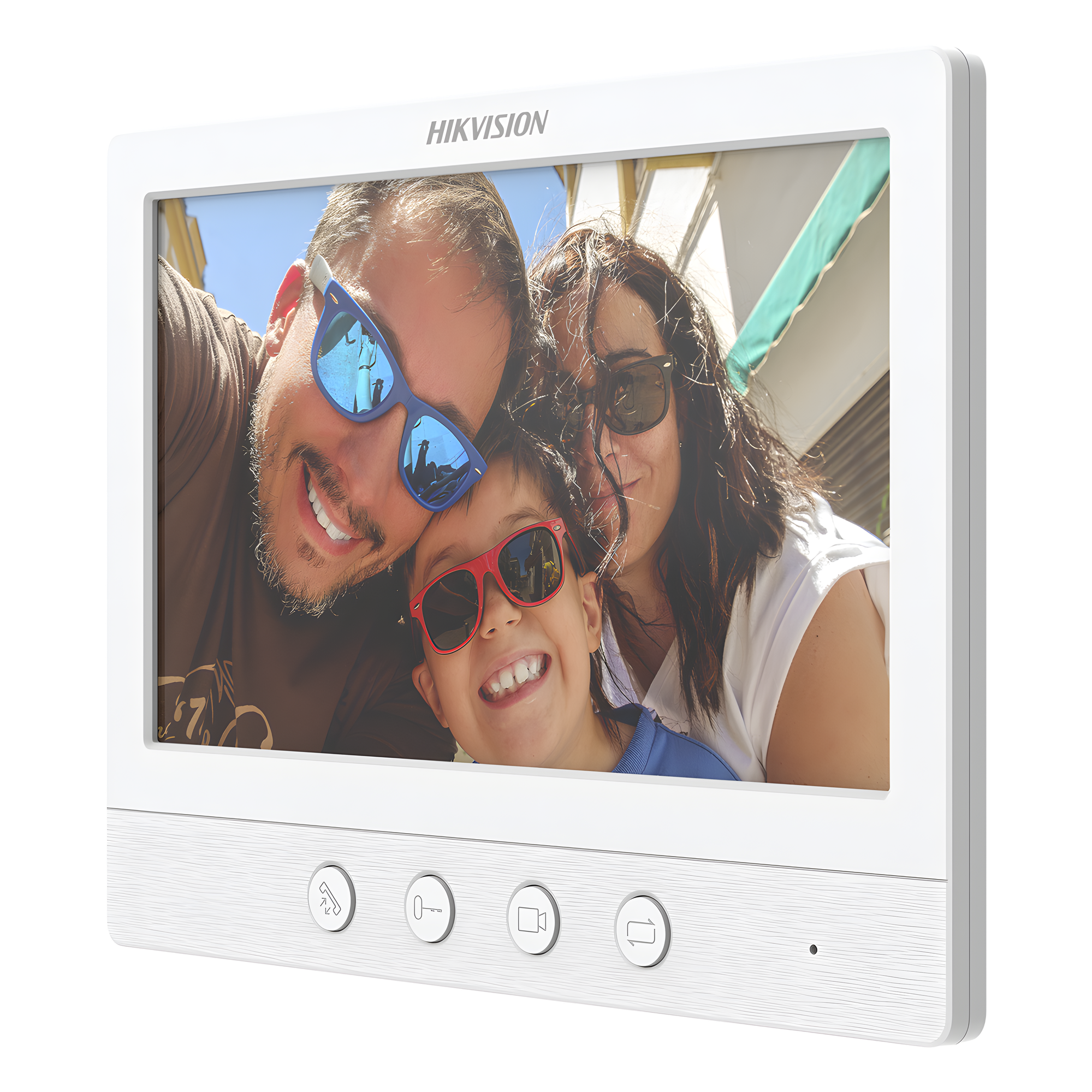 Monitor Adicional para Videoportero / Pantalla 7 Pulgadas / Resolución 1024x600 / Botones Mecánicos / Instalación 4 Hilos 100 m (328 ft) — HIKVISION · SKU DS-KH2230T
