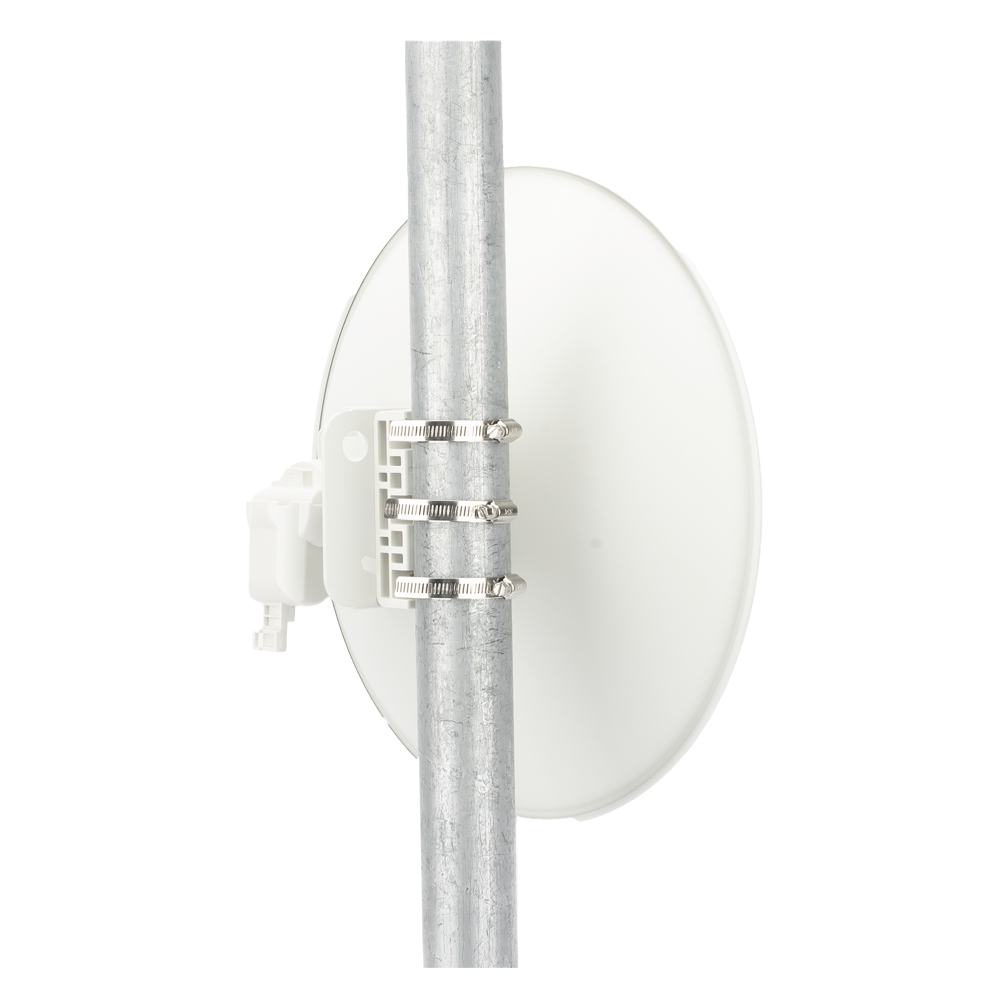 Radio Cliente Wi-Fi 6 / 1 Gbps / Banda 6 GHz / Antena Plato 25 dBi / Alcance 15 km (49,212 ft) / IP55