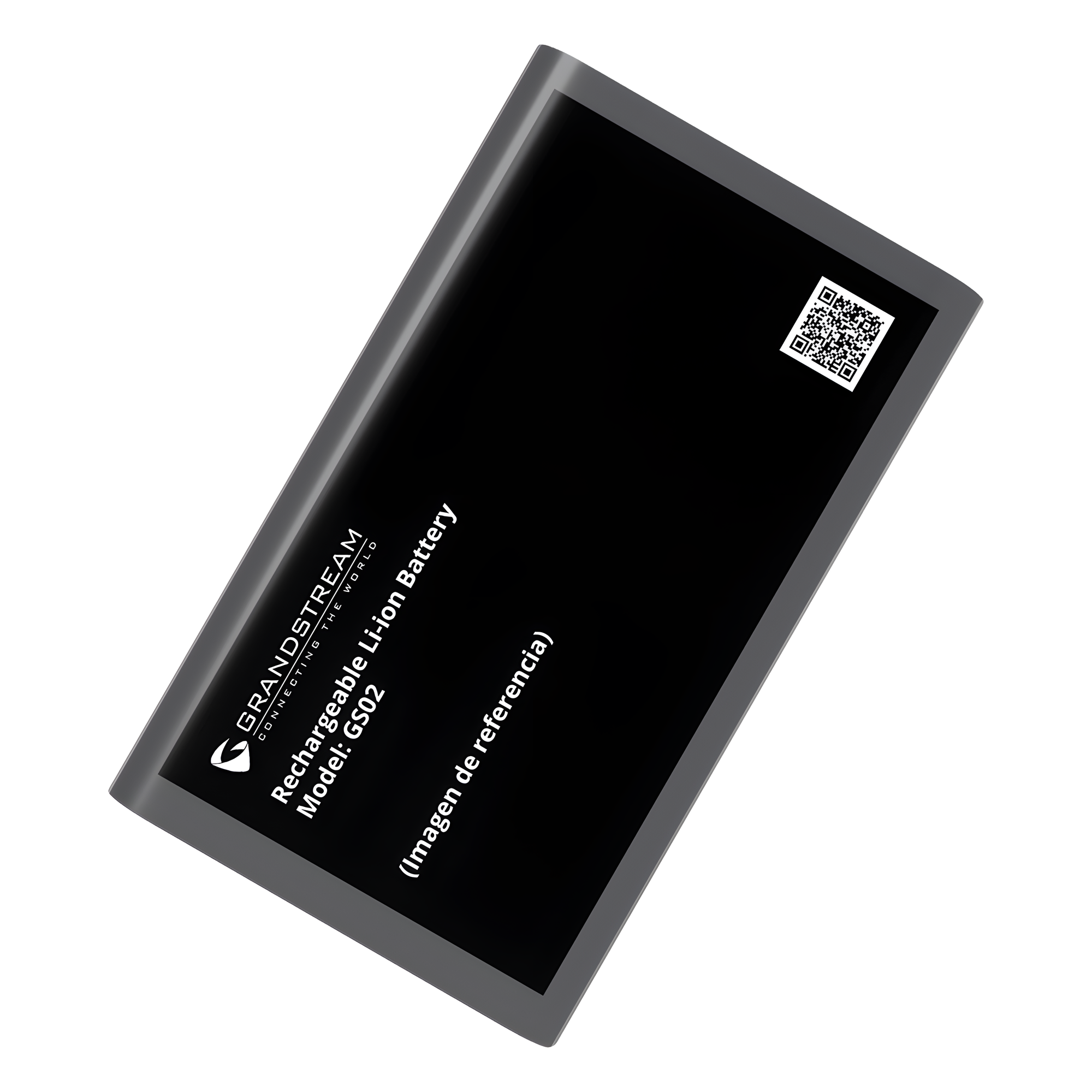 Batería de Litio / 3.7V / 2000mAh / 7.5h Conversación / 150h Espera / 1.2m Resistencia Caídas / 0.55 x 0.17 x 0.07 ft — GRANDSTREAM · SKU GS-02