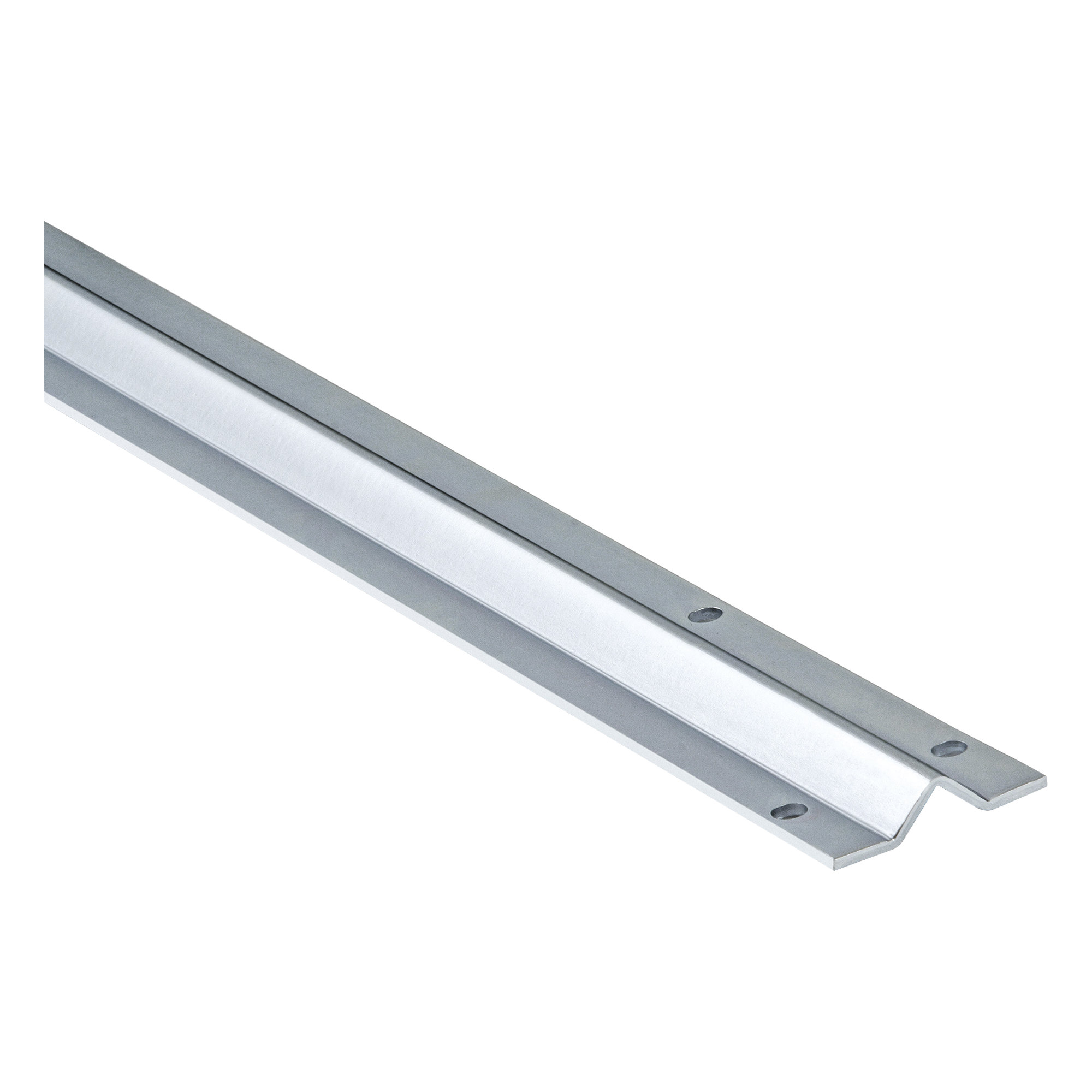 Guía de Piso para Ruedas Tipo V / Acero Galvanizado Electrolítico / Longitud 6 m (19.7 ft) / Montaje de Sobreponer / 1.51 kg/m — COMUNELLO · SKU 1020-1710-001