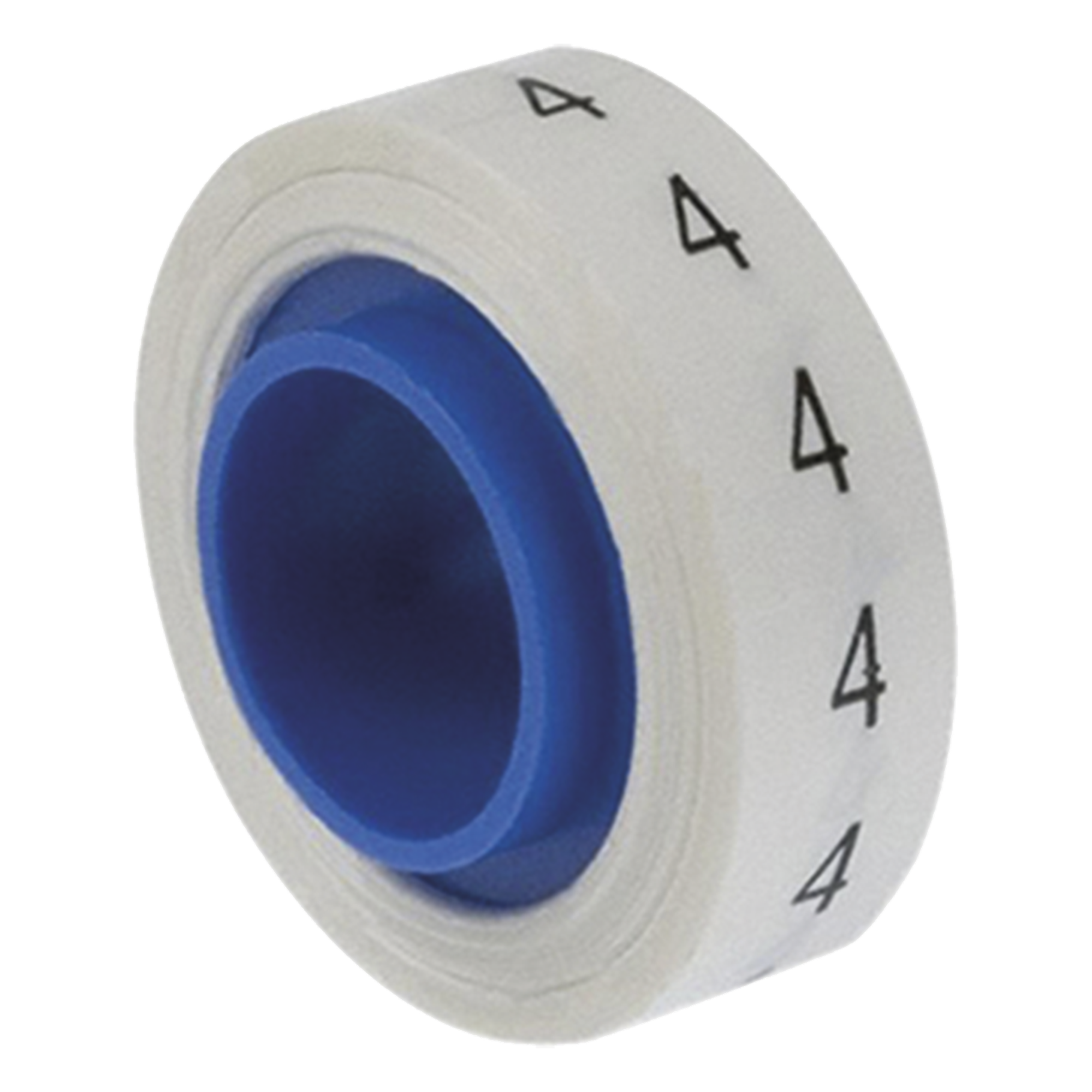 Rollo de Etiquetas Marcadoras / Pre-Impresas Número 4 / Poliéster / 2.4 m (7.87 pies) / Fondo Blanco — PANDUIT · SKU PMDR-4